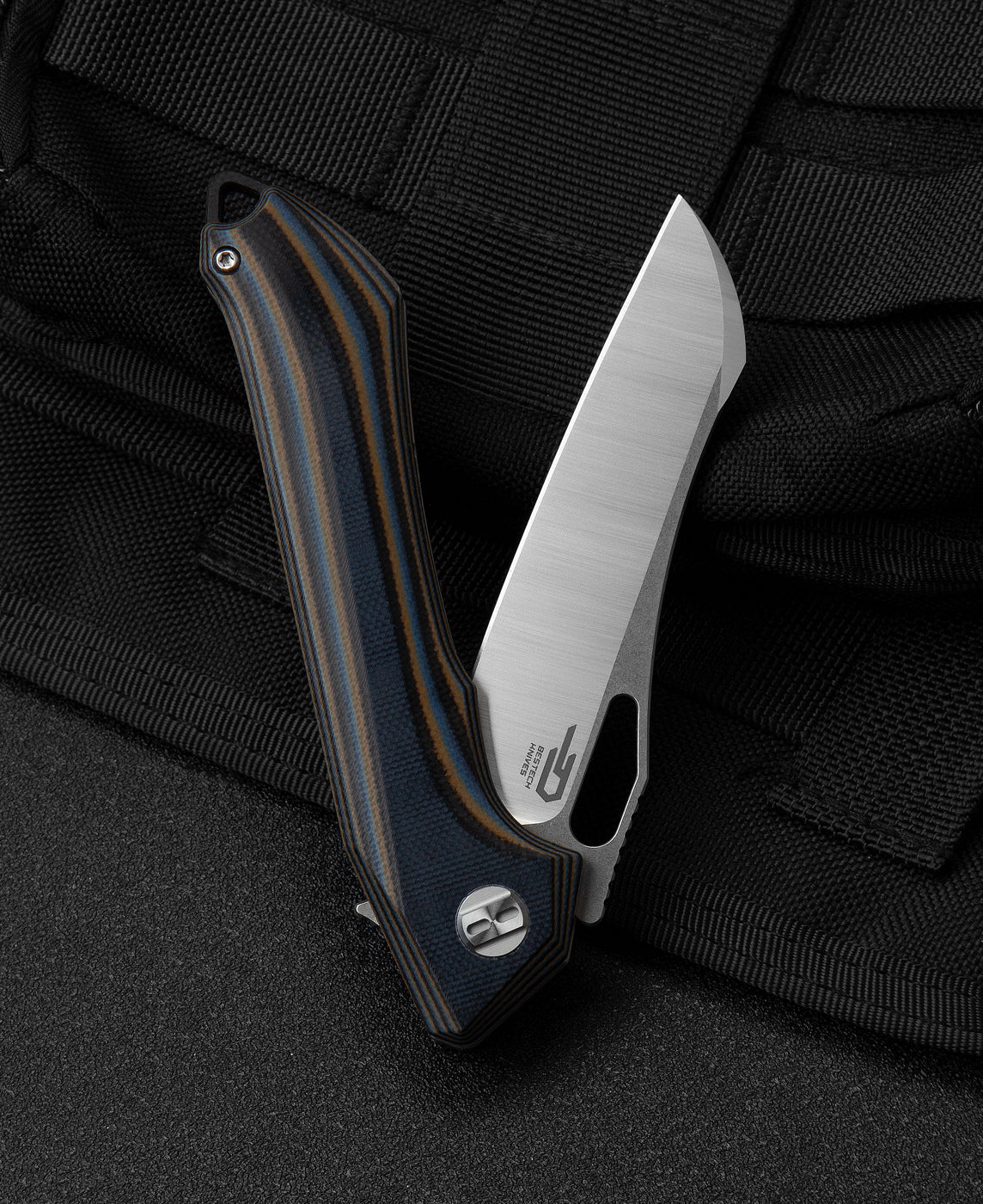 Bestech Platypus BG28D D2 Blade G10 Handle Liner Lock Folding Knife