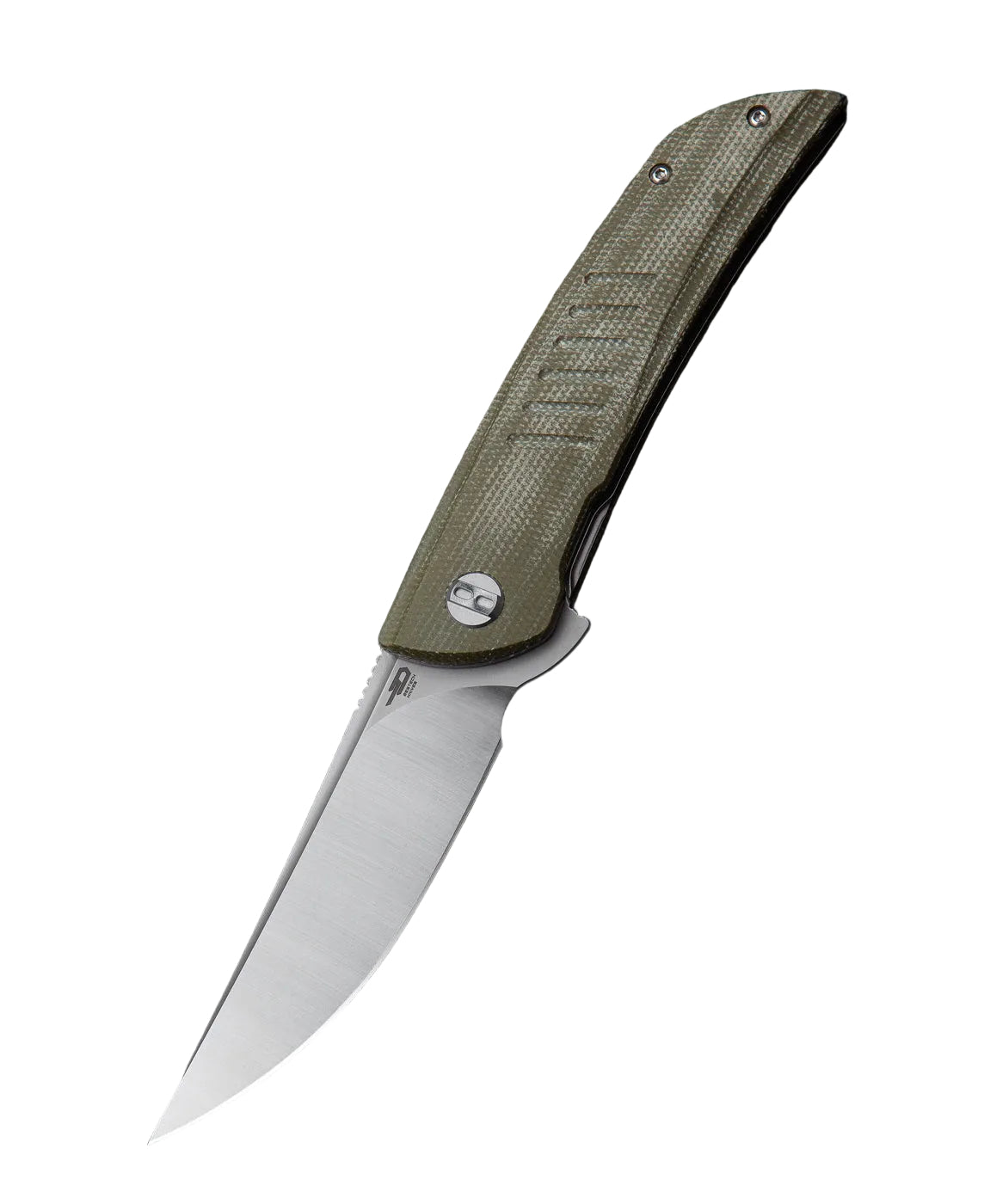 Bestech Swift BG30A-1 D2 Blade Green Micarta Handle Liner Lock Folding Knife