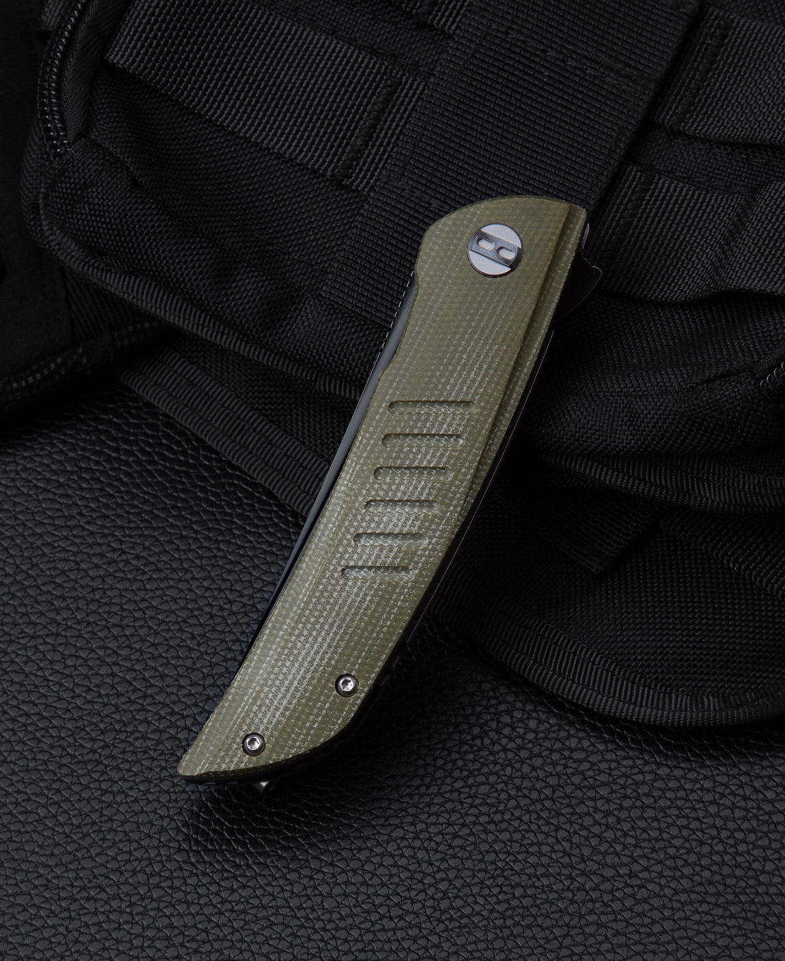 Bestech Swift BG30A-2 D2 Blade Green Micarta Handle Liner Lock Folding Knife