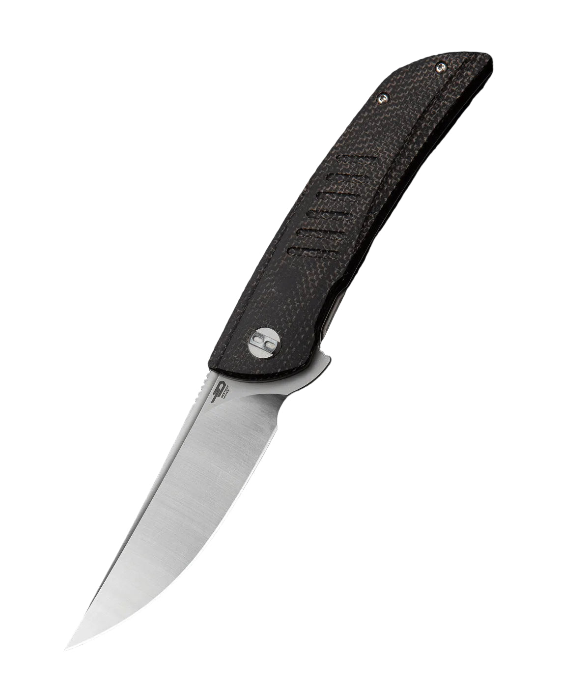 Bestech Swift BG30B-1 D2 Blade Black Micarta Handle Liner Lock Folding Knife