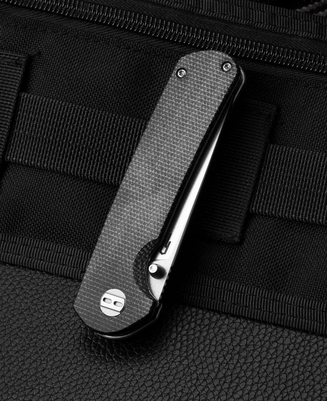 Bestech Sledgehammer BG31C D2 Blade Micarta Handle Liner Lock Folding Knife