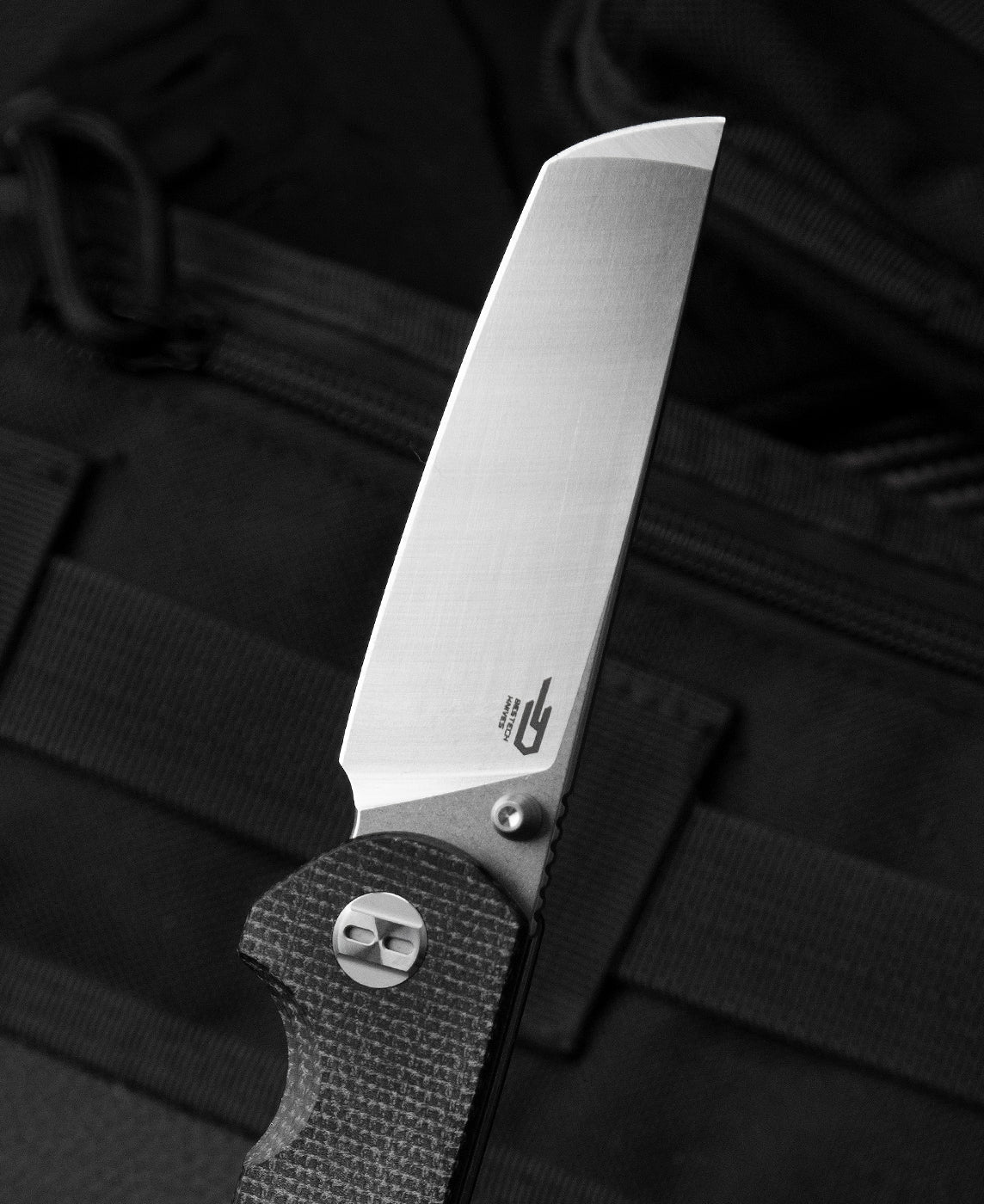 Bestech Sledgehammer BG31C D2 Blade Micarta Handle Liner Lock Folding Knife