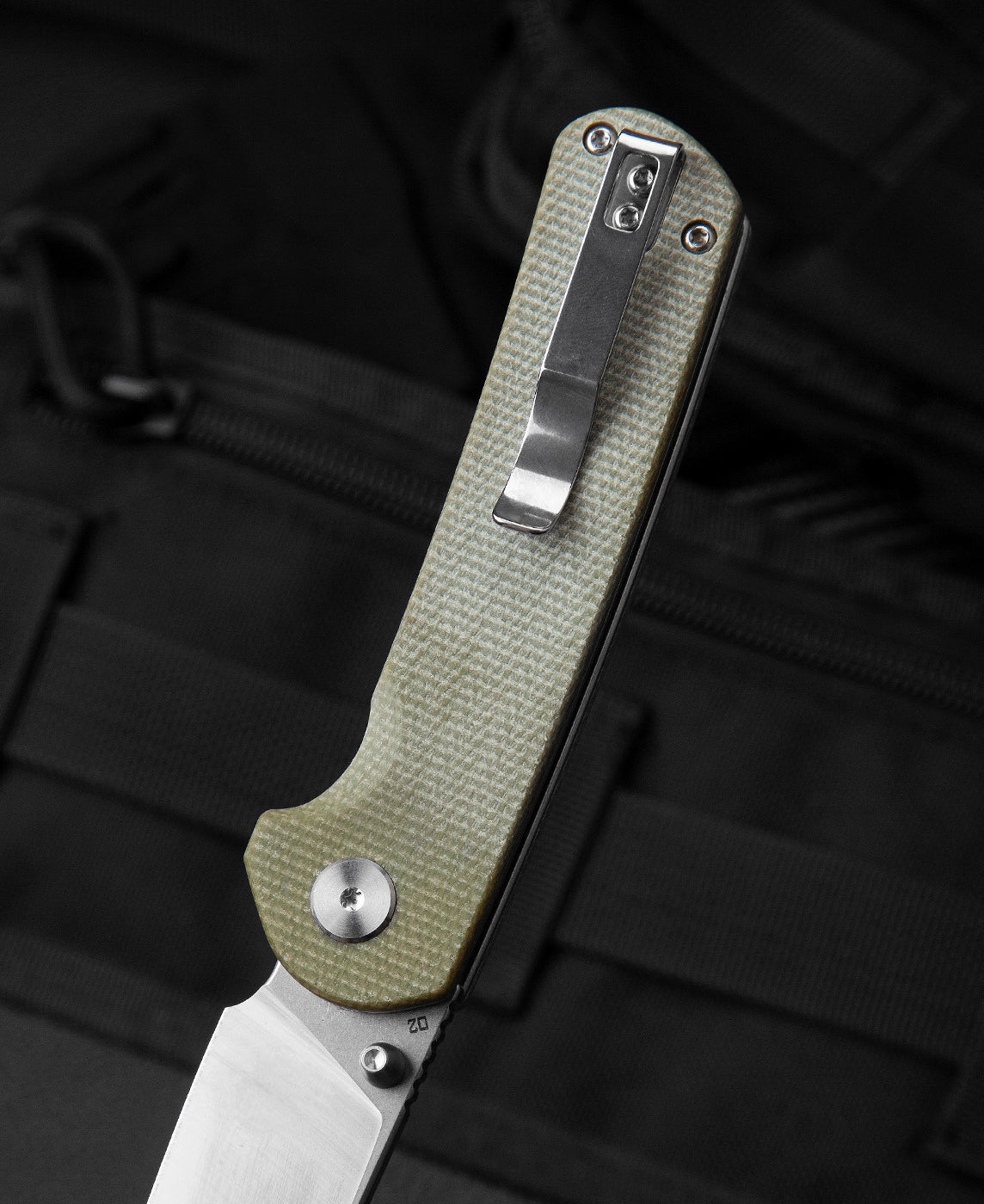 Bestech Sledgehammer BG31D D2 Blade Micarta Handle Liner Lock Folding Knife