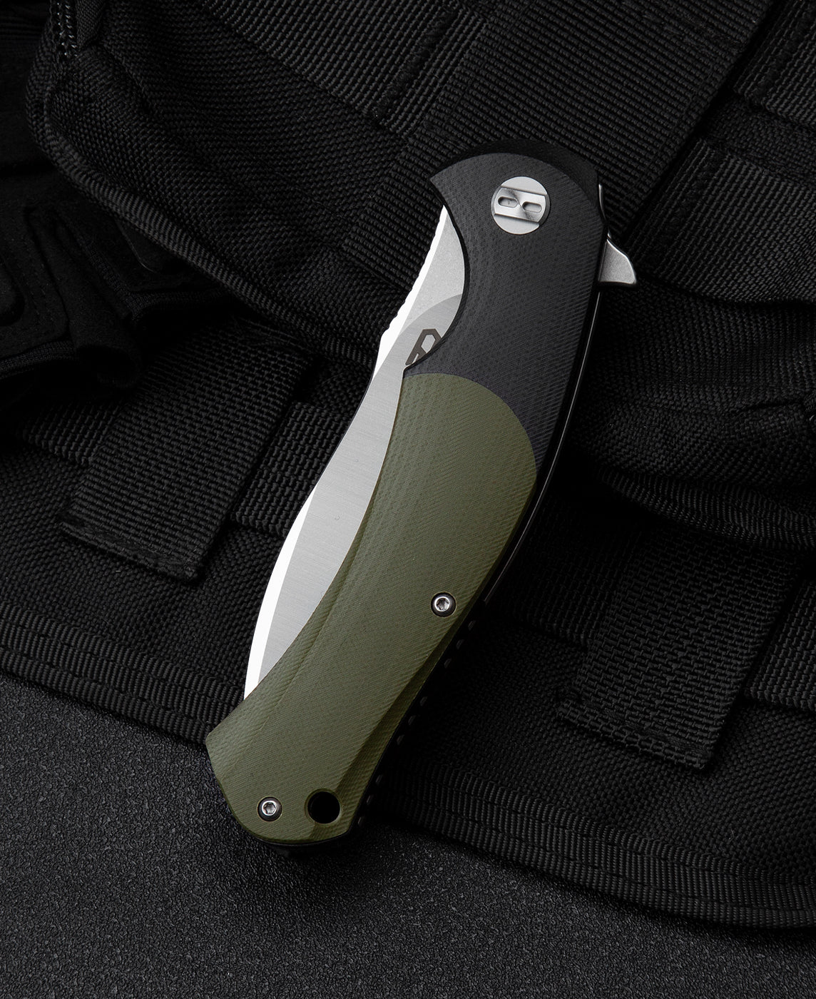 Bestech Penguin BG32A D2 Blade G10 Handle Liner Lock Folding Knife