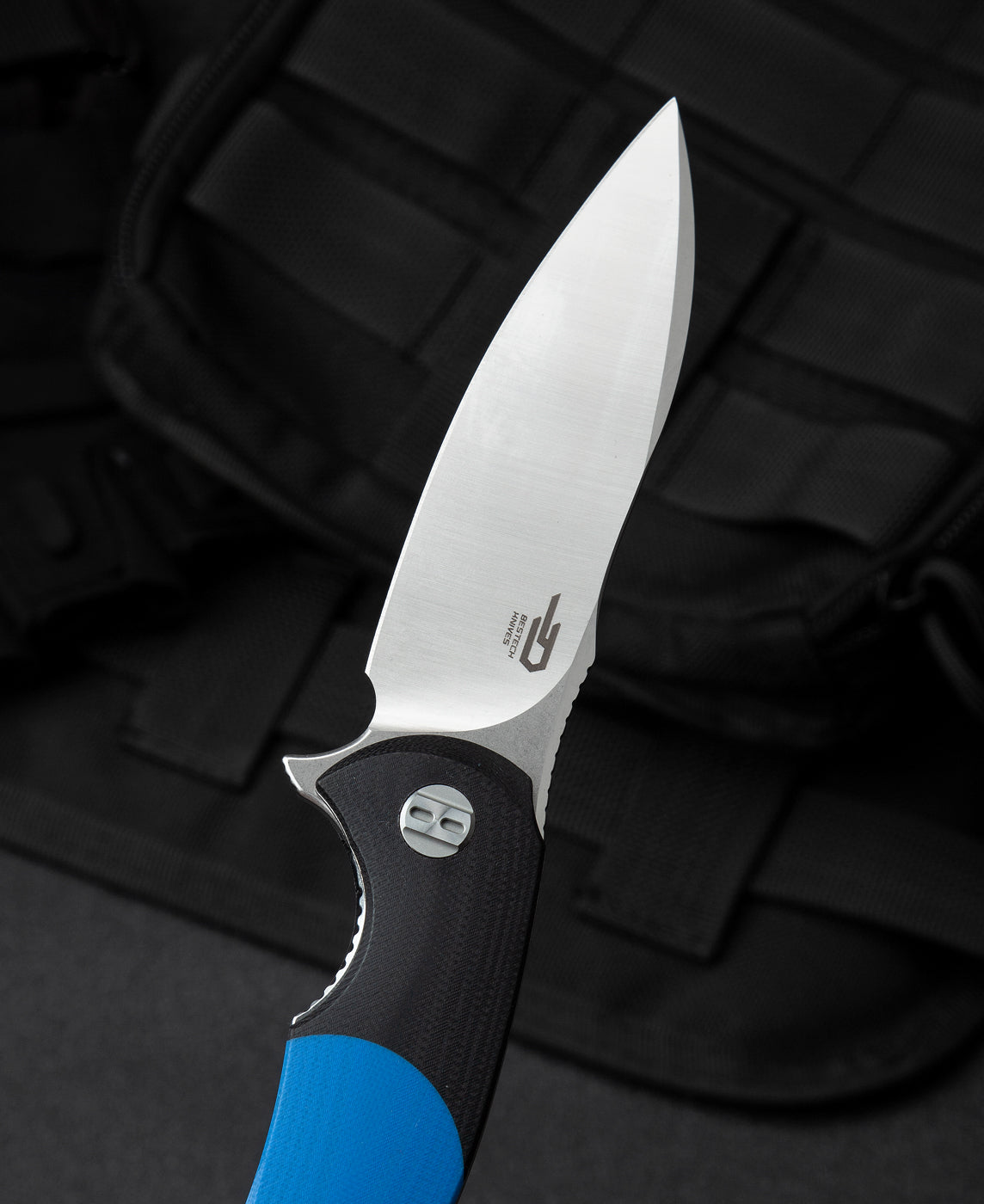 Bestech Penguin BG32B D2 Blade G10 Handle Liner Lock Folding Knife