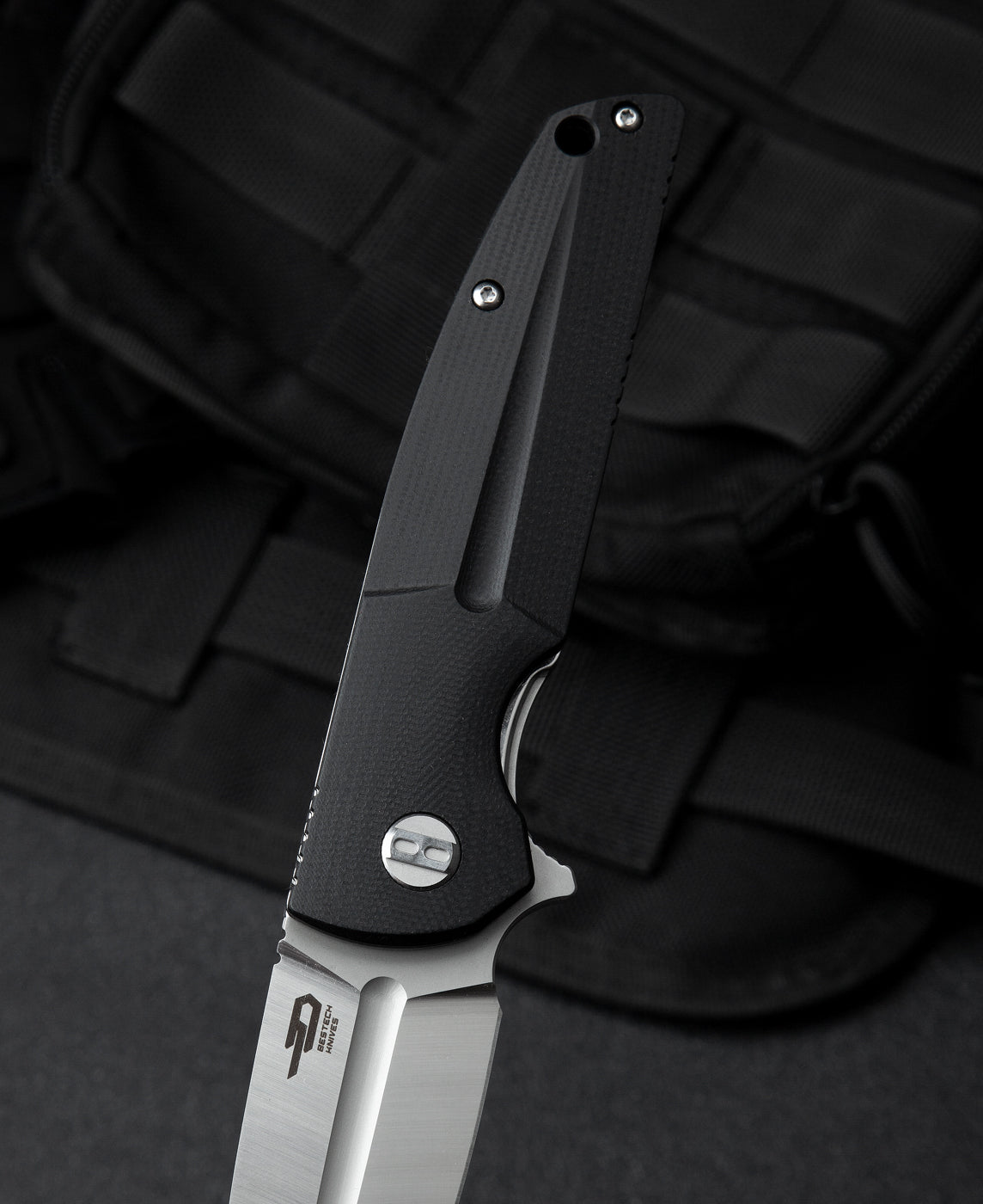 Bestech Fin BG34A-1 14C28N Blade G10 Handle Liner Lock Folding Knife