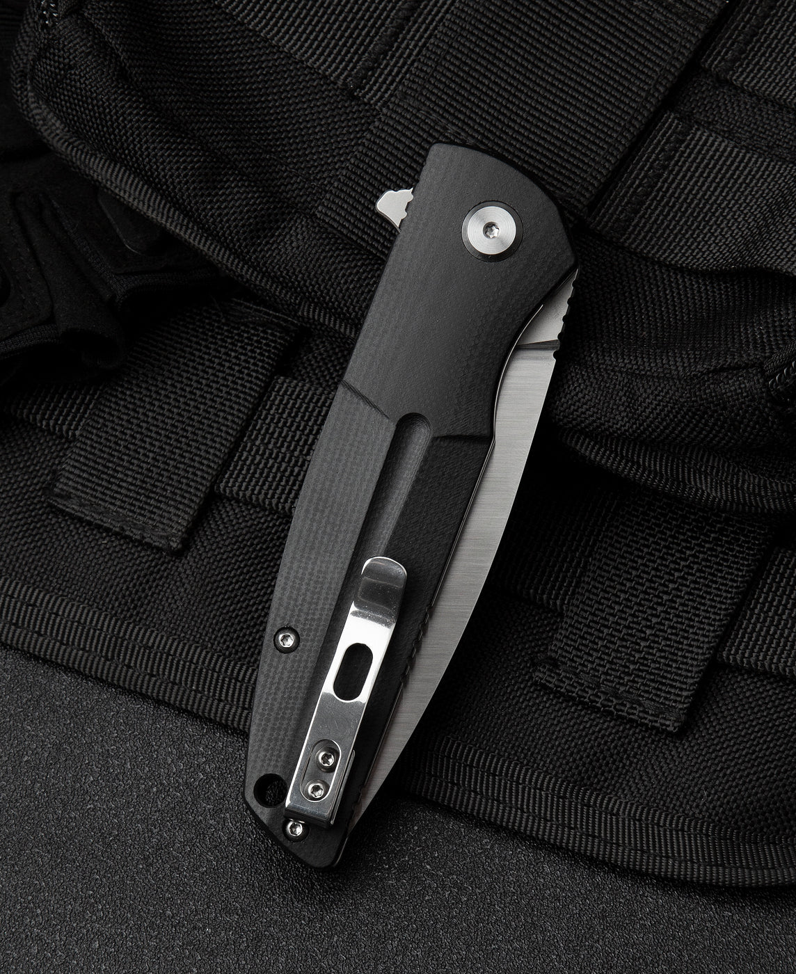 Bestech Fin BG34A-1 14C28N Blade G10 Handle Liner Lock Folding Knife