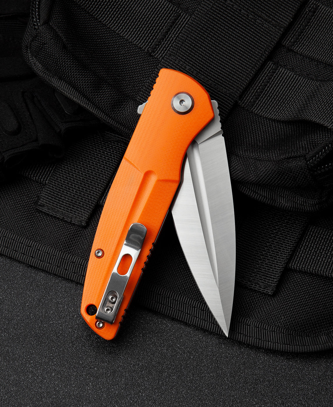 Bestech Fin BG34B-1 14C28N Blade G10 Handle Liner Lock Folding Knife