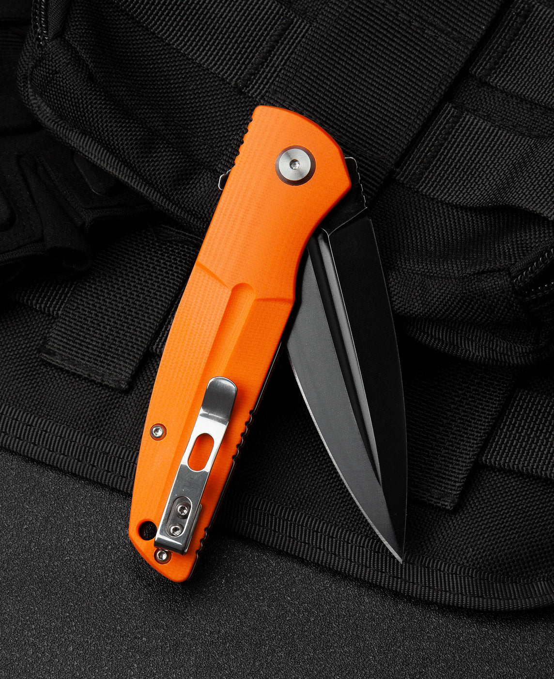 Bestech Fin BG34B-3 14C28N Blade G10 Handle Liner Lock Folding Knife