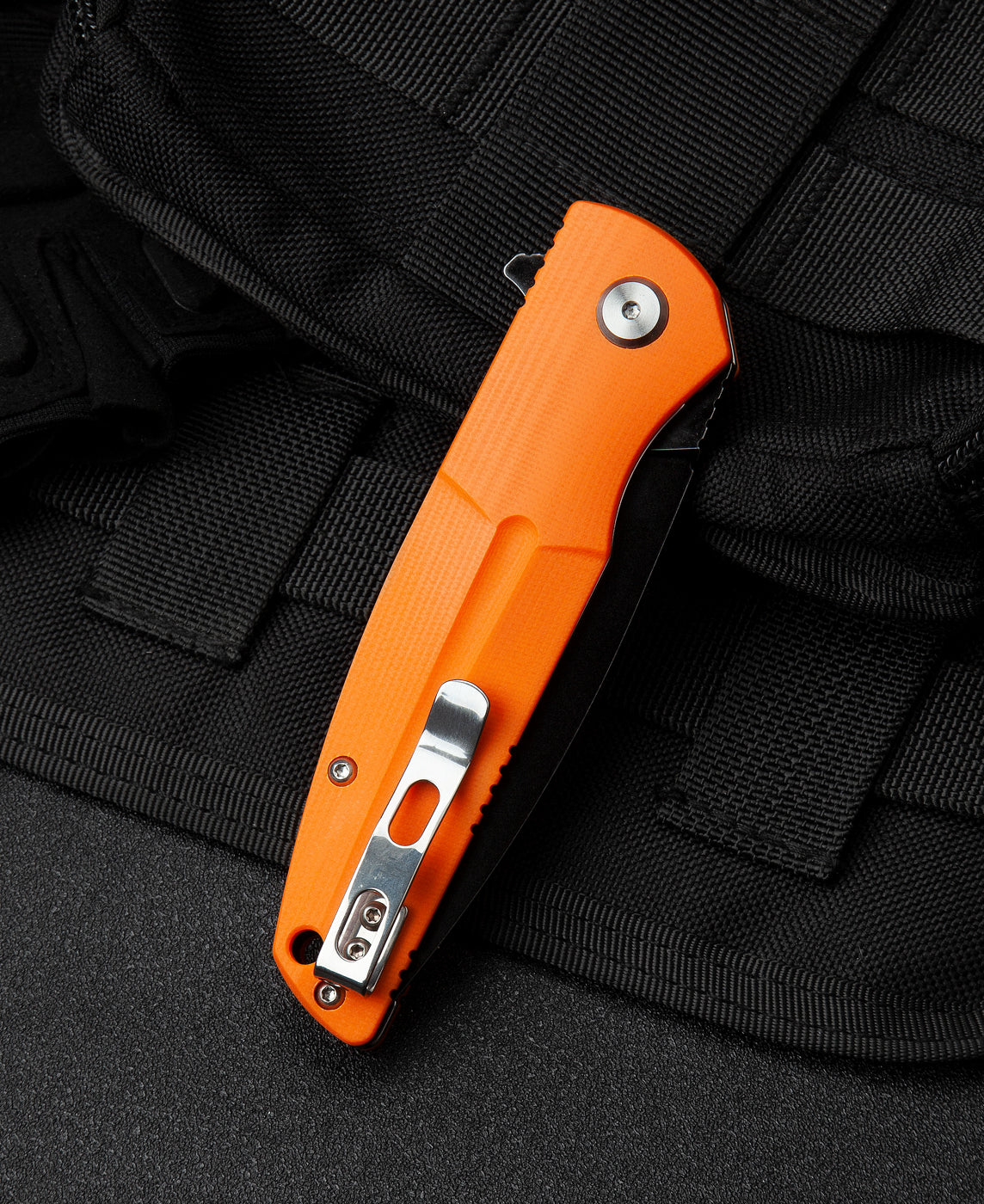 Bestech Fin BG34B-3 14C28N Blade G10 Handle Liner Lock Folding Knife