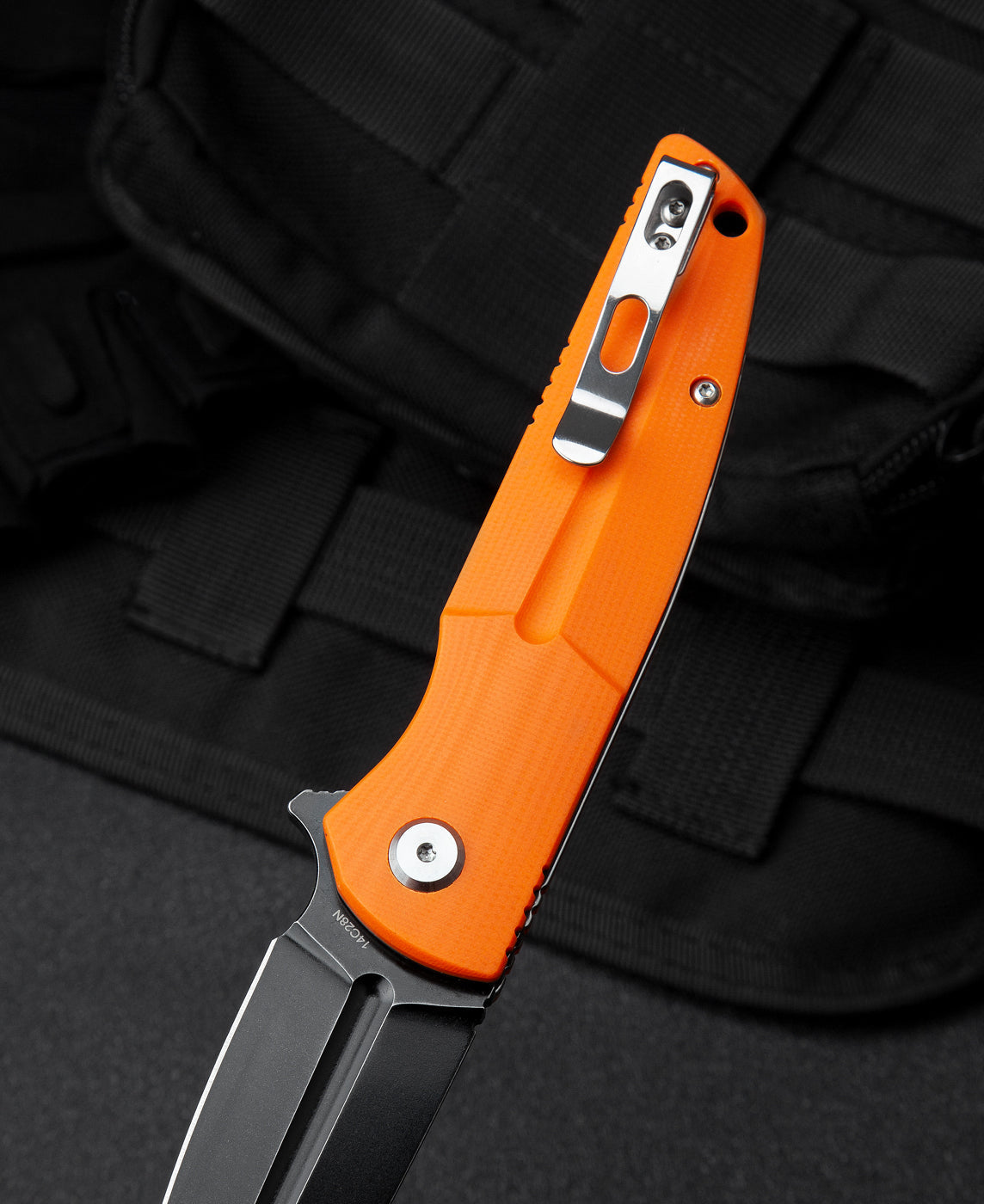 Bestech Fin BG34B-3 14C28N Blade G10 Handle Liner Lock Folding Knife