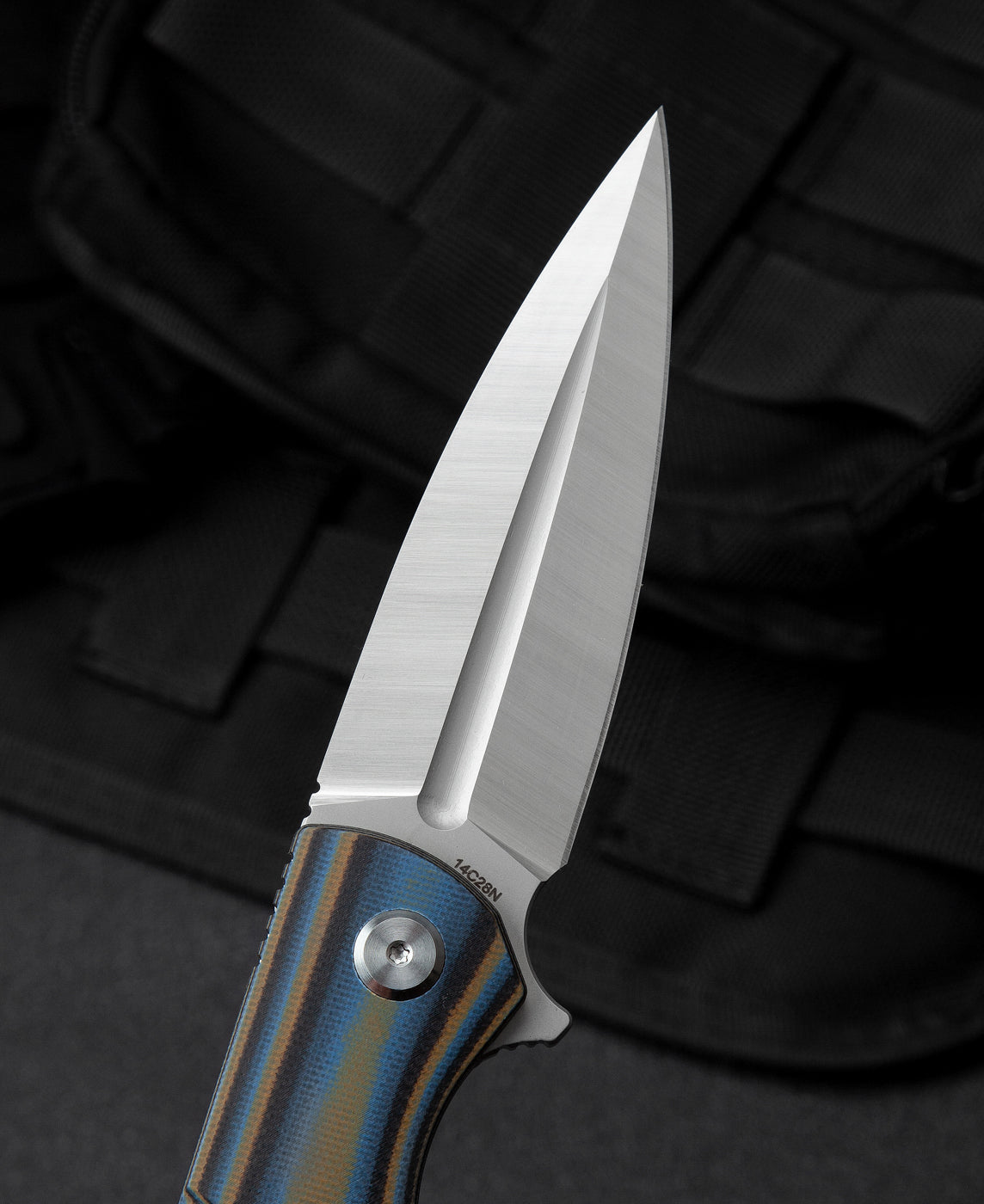 Bestech Fin BG34D-1 14C28N Blade G10 Handle Liner Lock Folding Knife