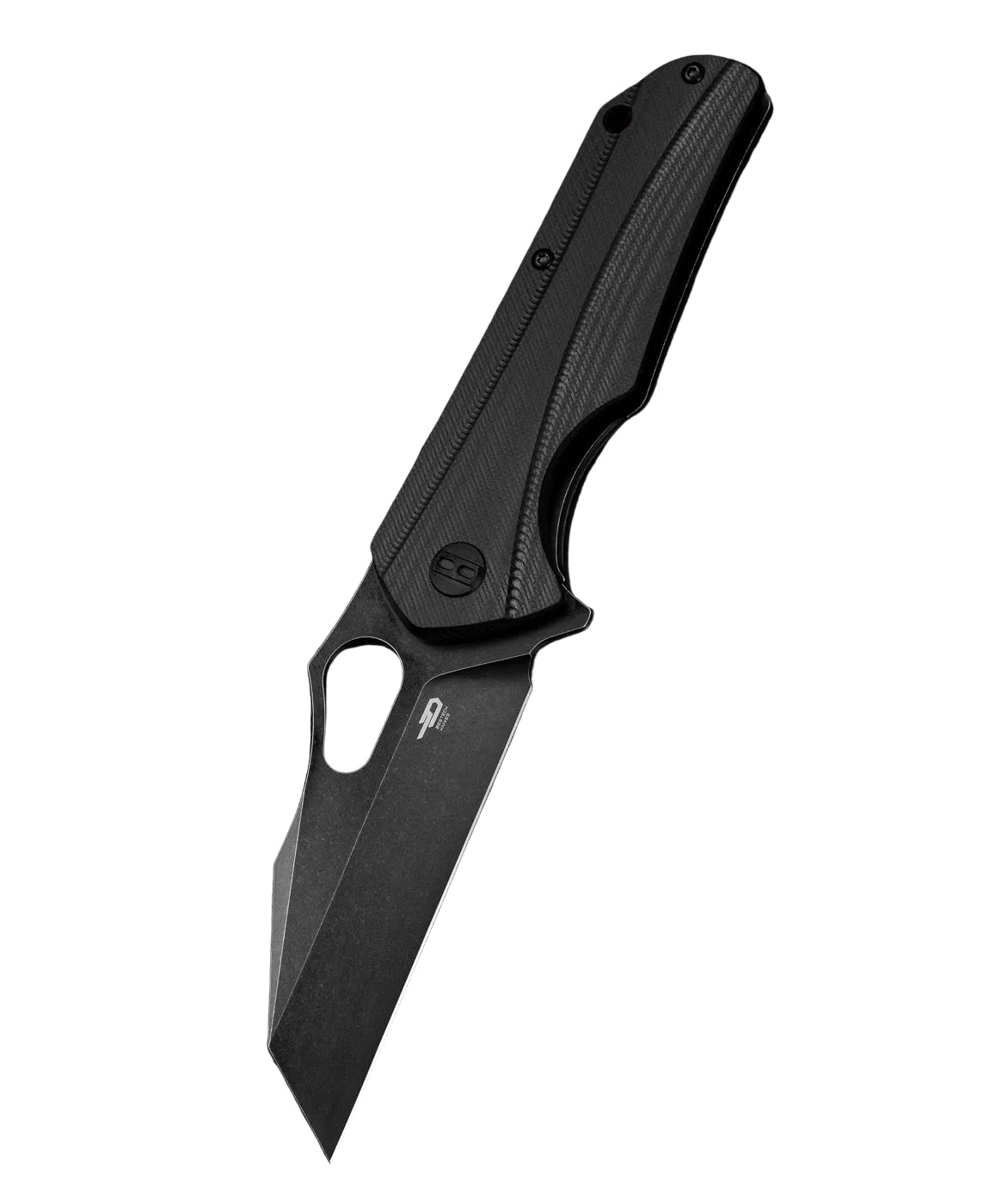Bestech Operator BG36B D2 Blade Black G10 Handle Liner Lock Folding Knife