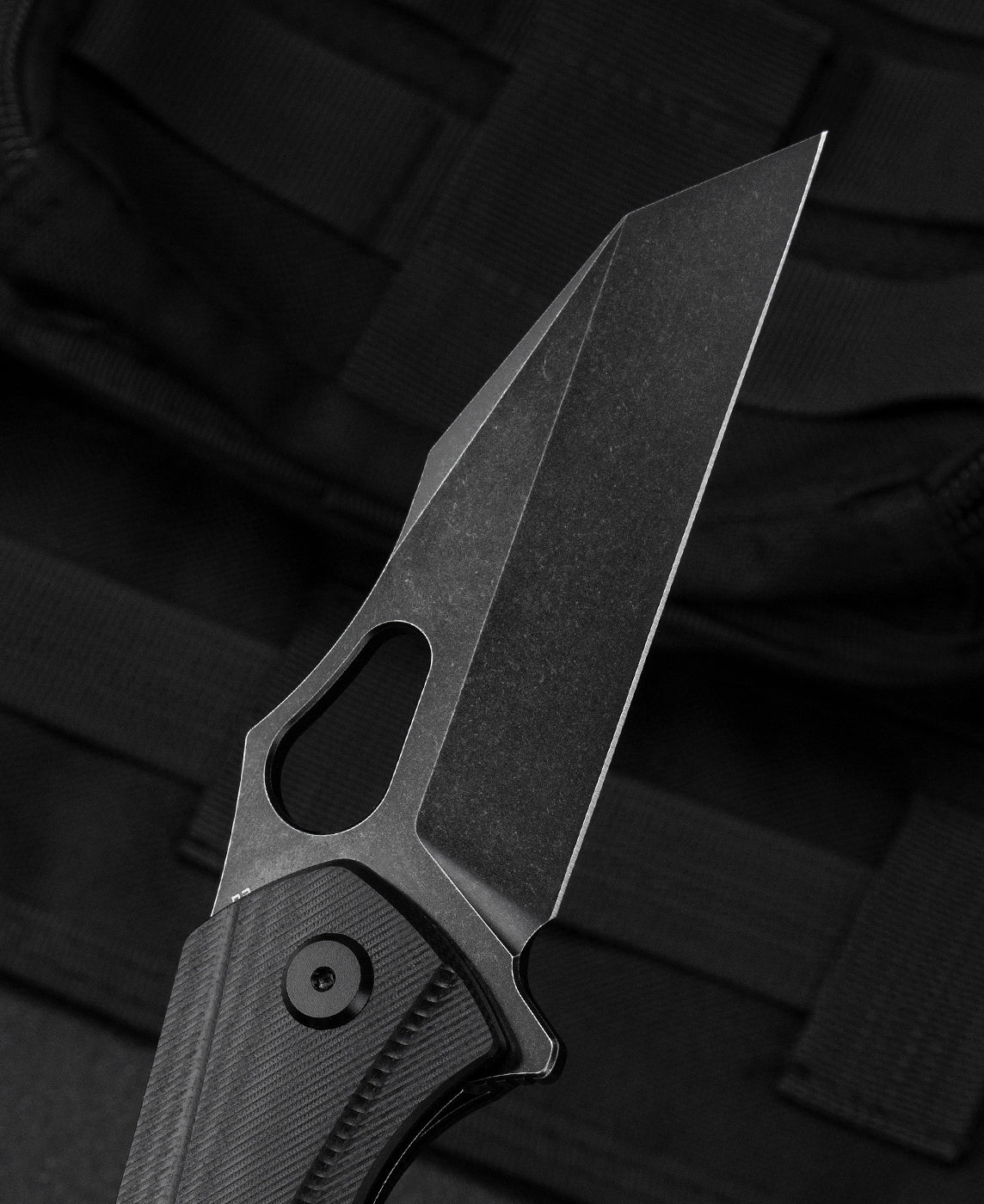 Bestech Operator BG36B D2 Blade Black G10 Handle Liner Lock Folding Knife
