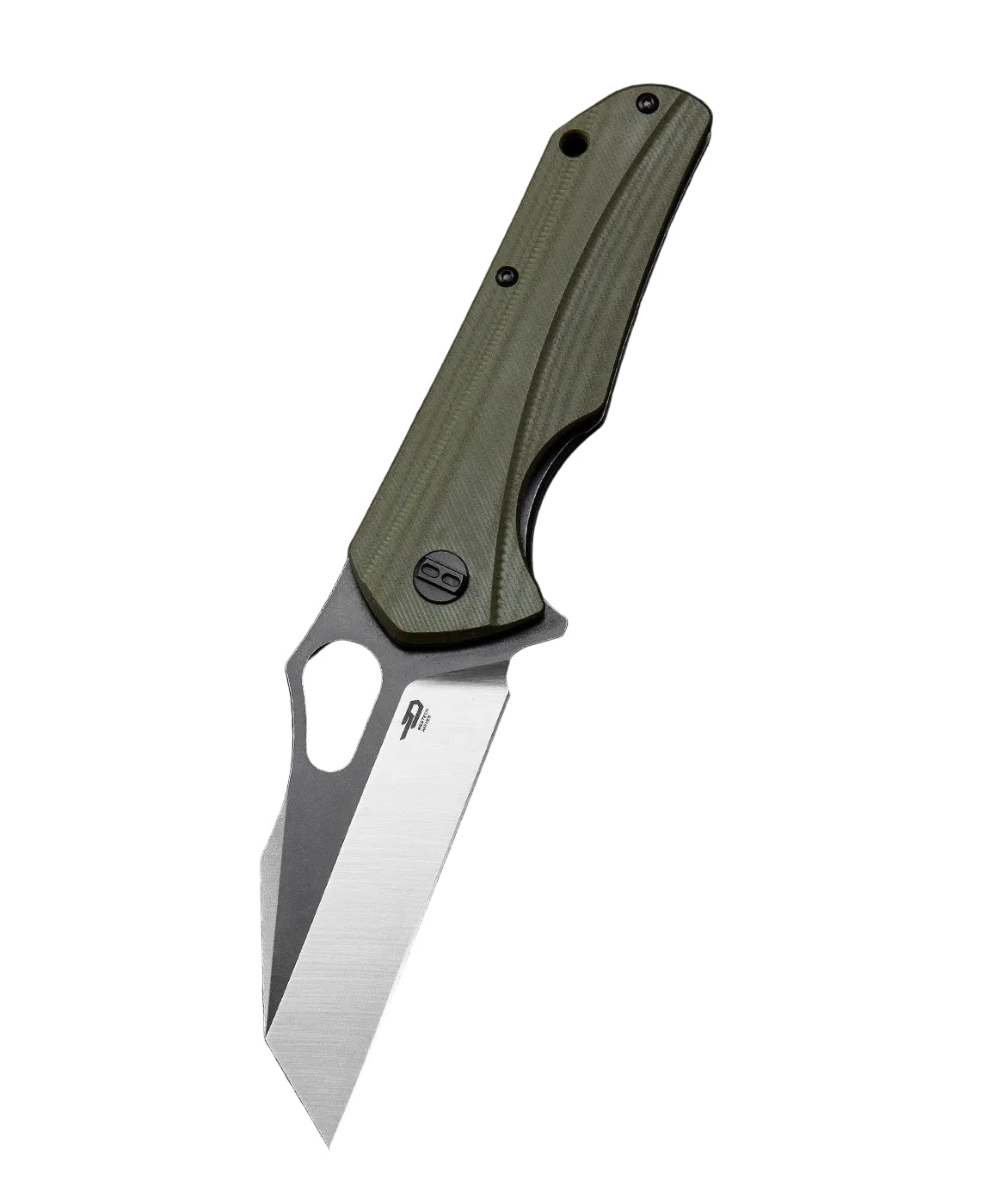 Bestech Operator BG36C D2 Blade Black G10 Handle Liner Lock Folding Knife