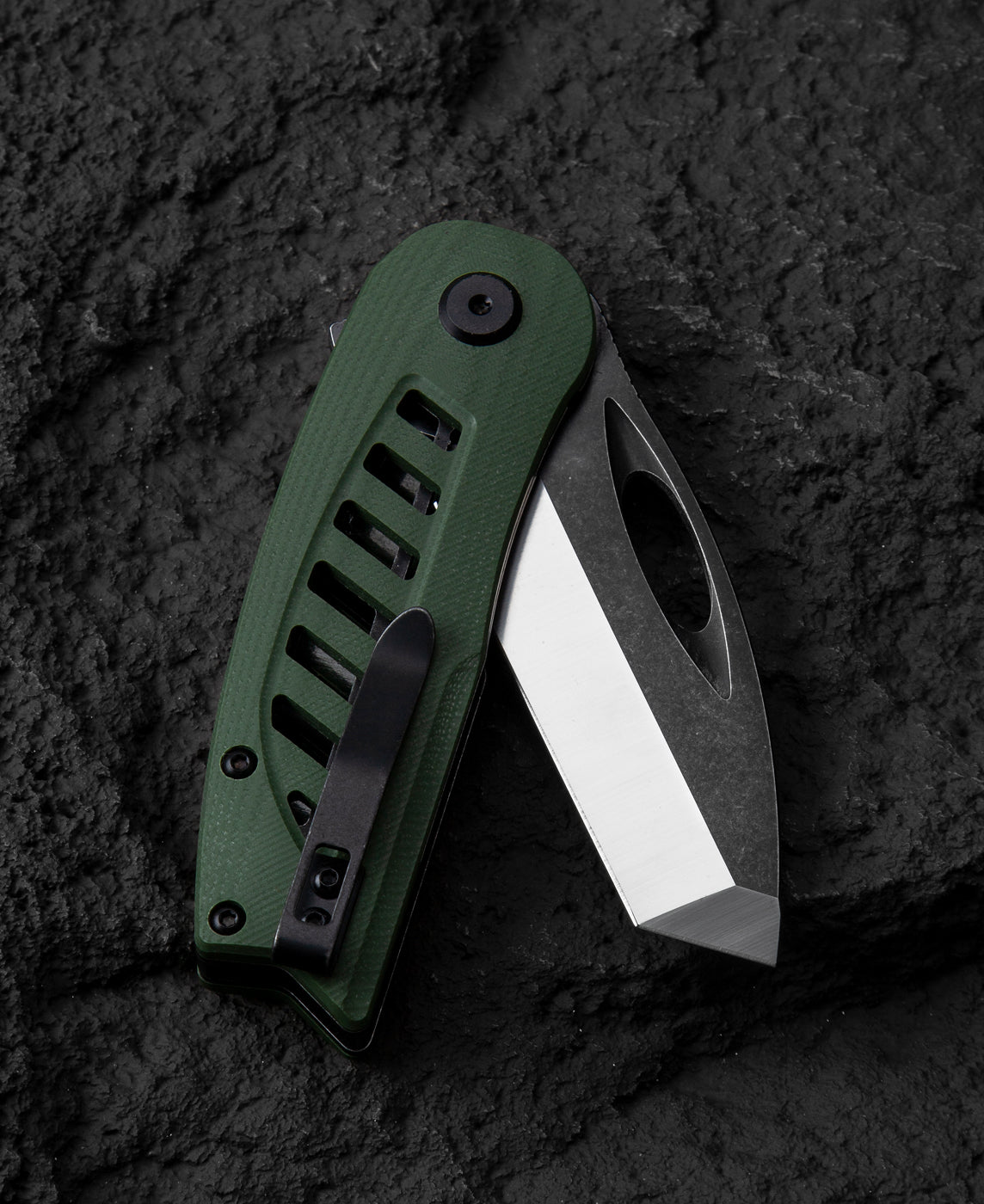 Bestech Explorer BG37B D2 Blade Black G10 Handle Liner Lock Folding Knife