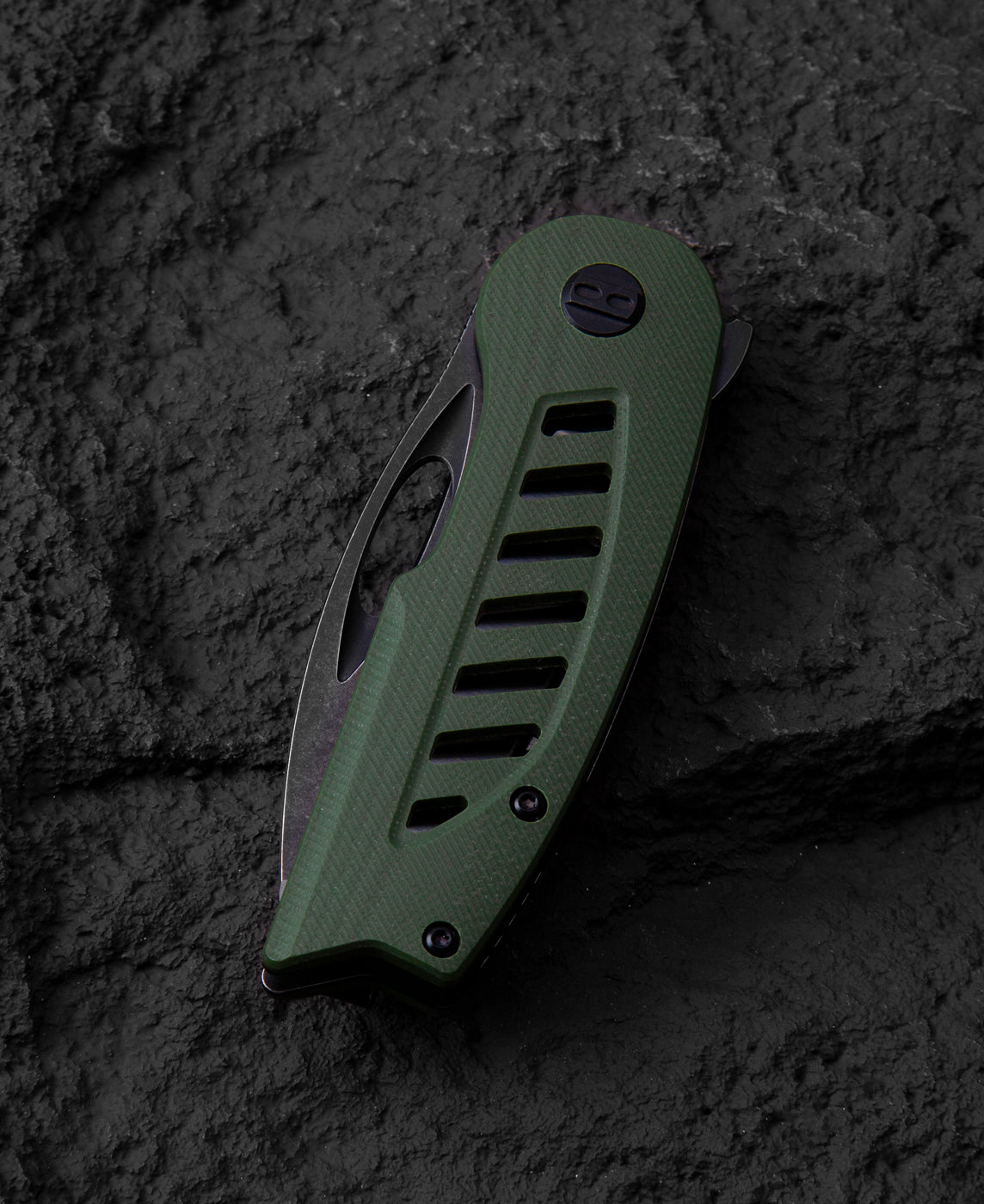 Bestech Explorer BG37B D2 Blade Black G10 Handle Liner Lock Folding Knife