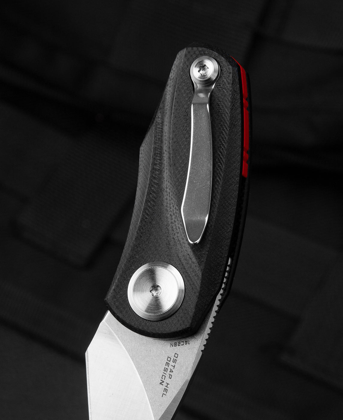 Bestech Tulip BG38A 14C28N Blade Black G10 Handle Liner Lock Folding Knife