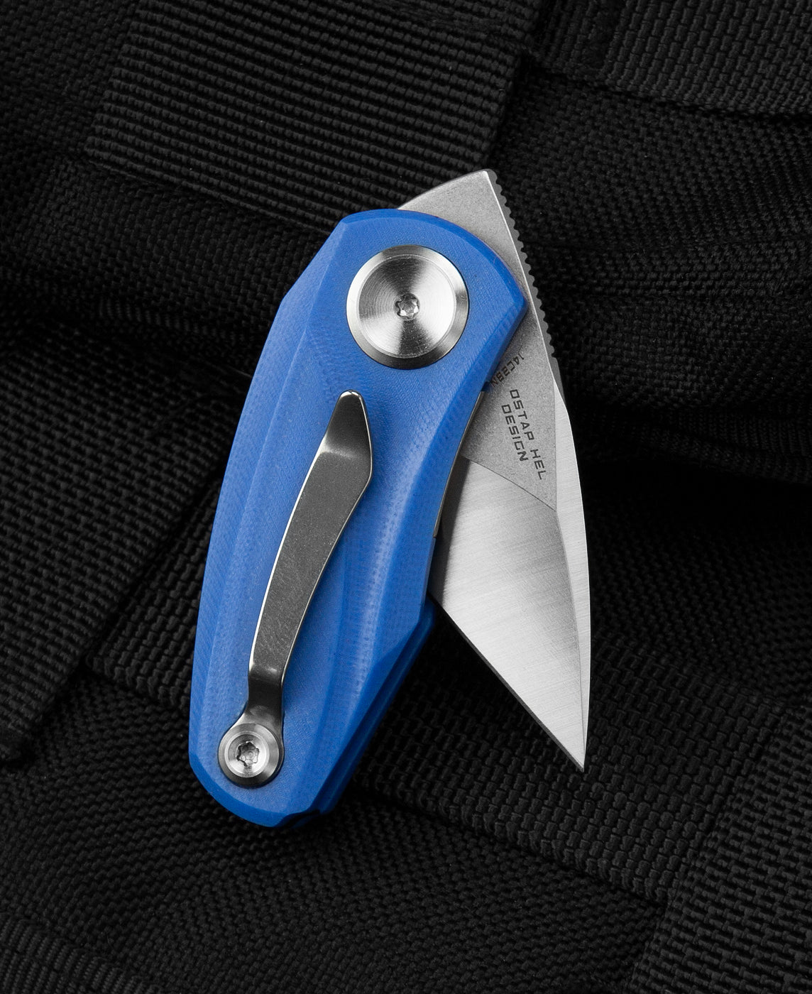 Bestech Tulip BG38D 14C28N Blade Blue G10 Handle Liner Lock Folding Knife