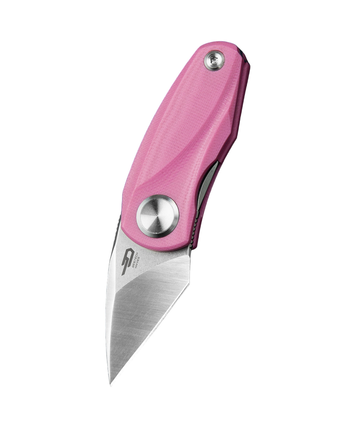 Bestech Tulip BG38E 14C28N Blade Pink G10 Handle Liner Lock Folding Knife