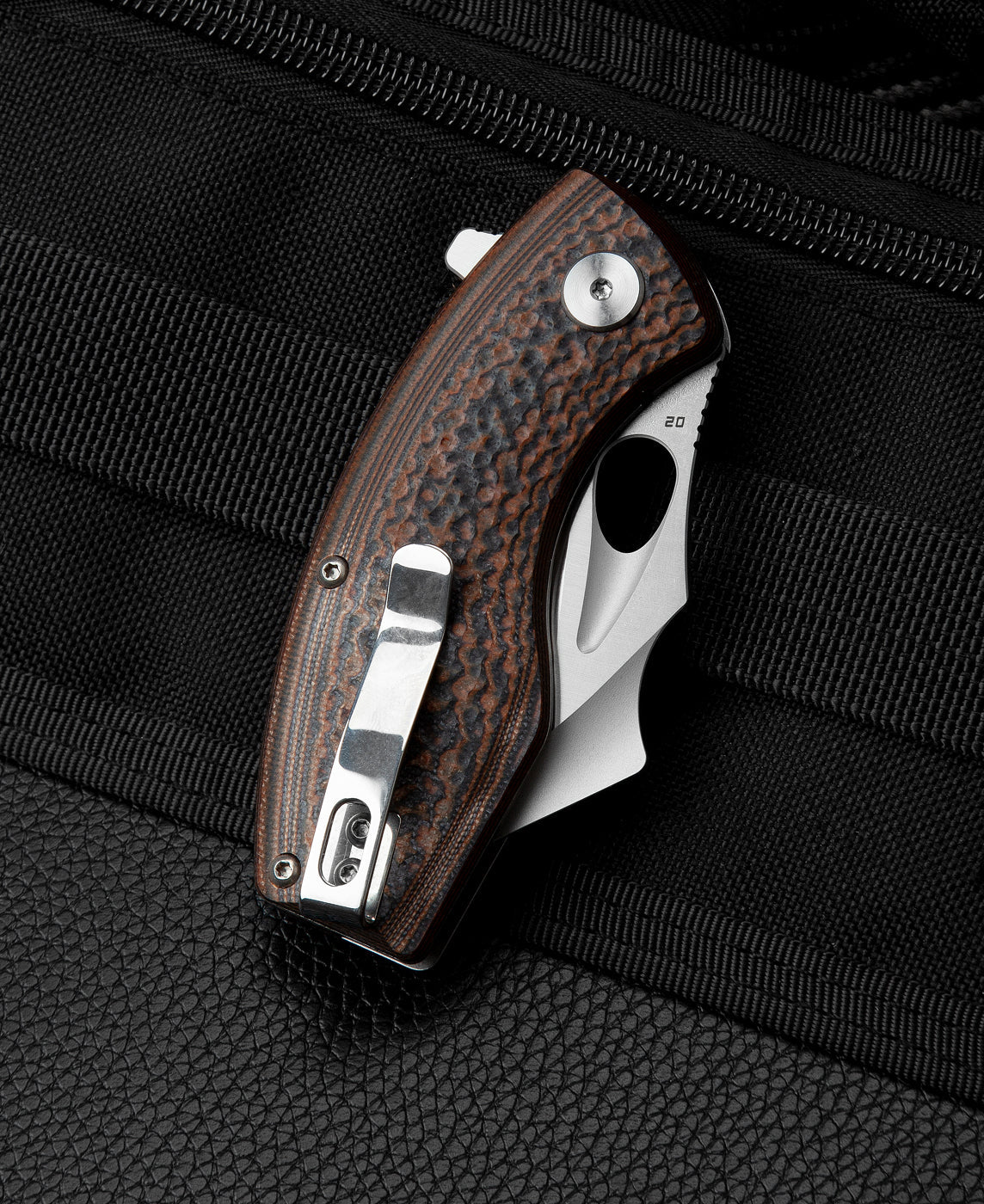 Bestech Lizard BG39A D2 Blade Black+Orange G10 Handle Liner Lock Folding Knife