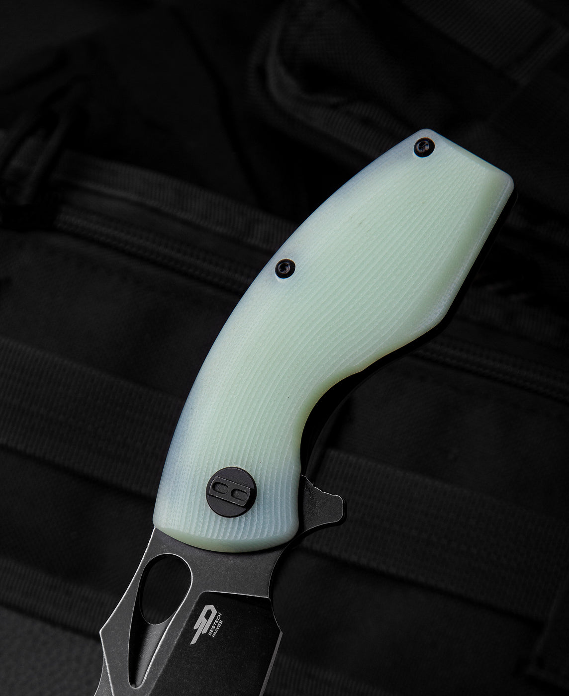 Bestech Lizard BG39E D2 Blade Transparent G10 Handle Liner Lock Folding Knife