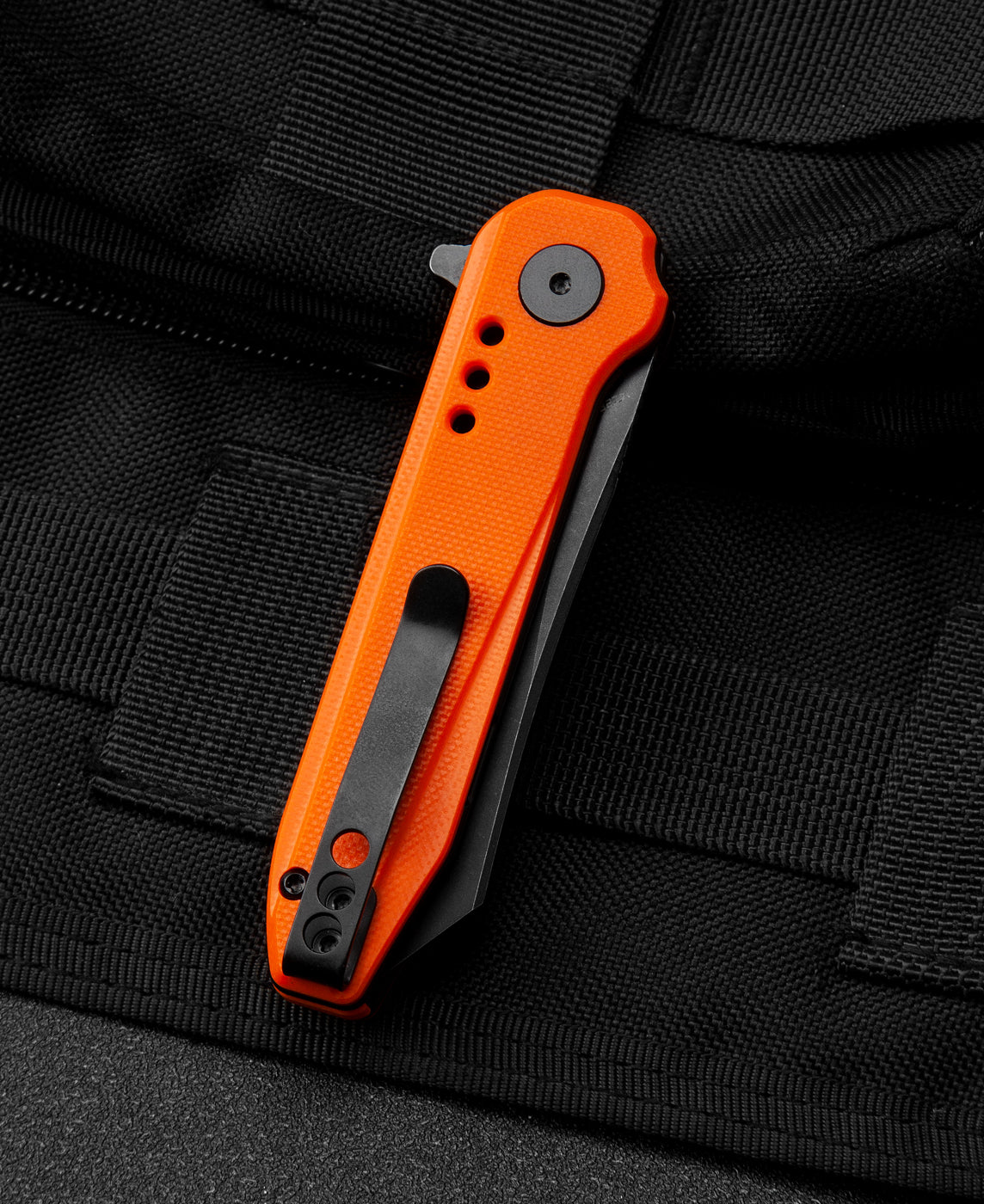 Bestech Syntax BG40C 14C28N Blade Orange Micarta Handle Liner Lock Folding Knife