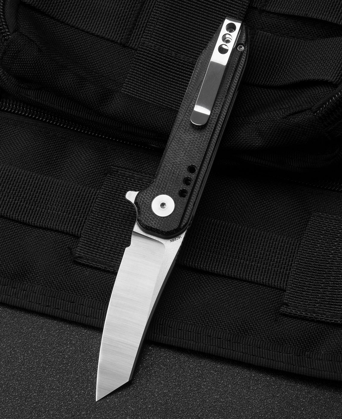 Bestech Syntax BG40D 14C28N Blade Micarta Handle Liner Lock Folding Knife