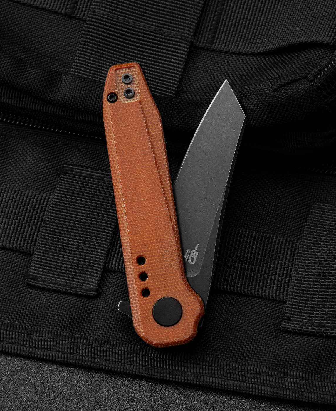 Bestech Syntax BG40F 14C28N Blade Natural Micarta Handle Liner Lock Folding Knife