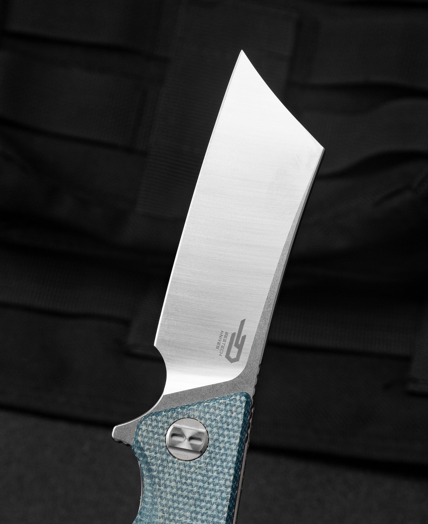 Bestech Cubis BG42C D2 Blade Micarta Handle Liner Lock Folding Knife