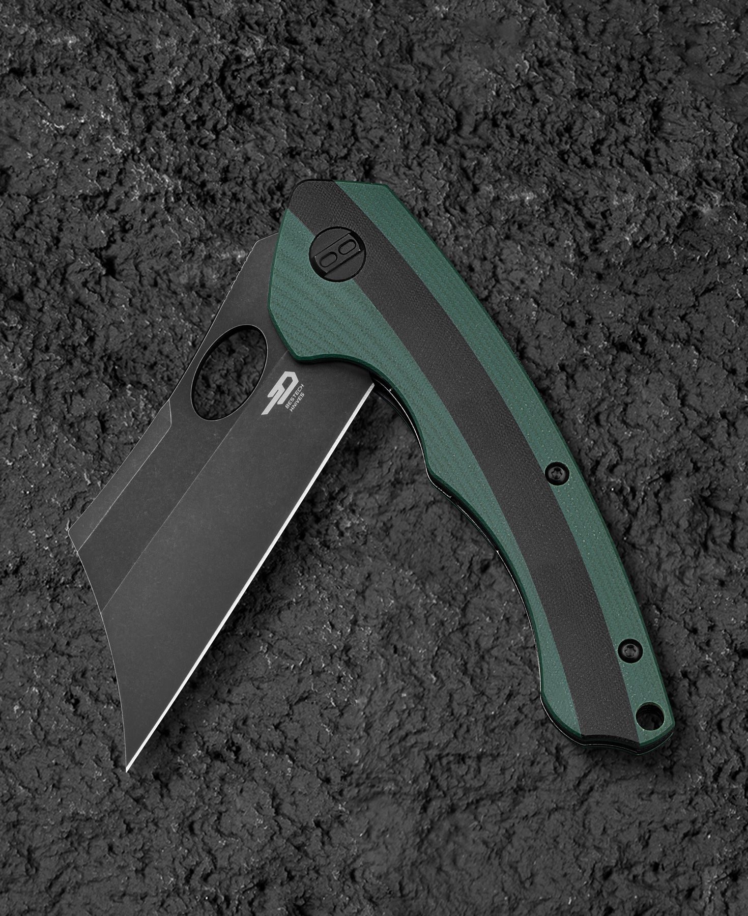 Bestech Skirmish BG44E D2 Blade G10 Handle Liner Lock Folding Knife