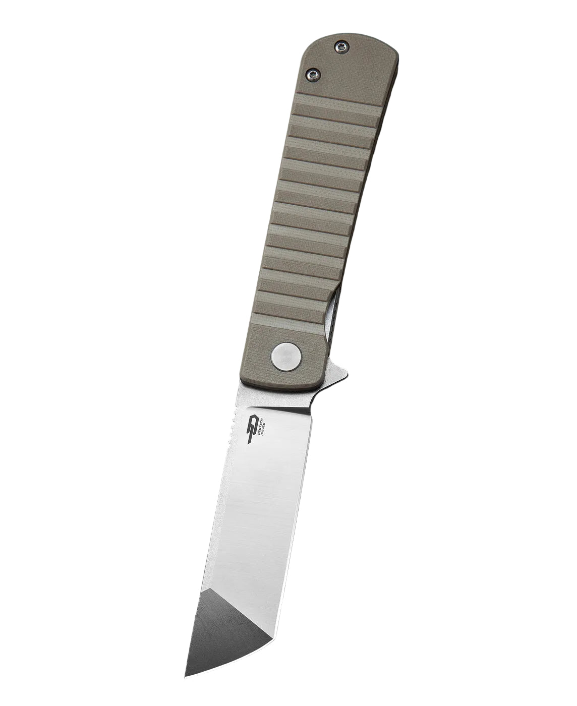 Bestech Titan BG49A-2 D2 Blade Beige G10 Handle Liner Lock Folding Knife