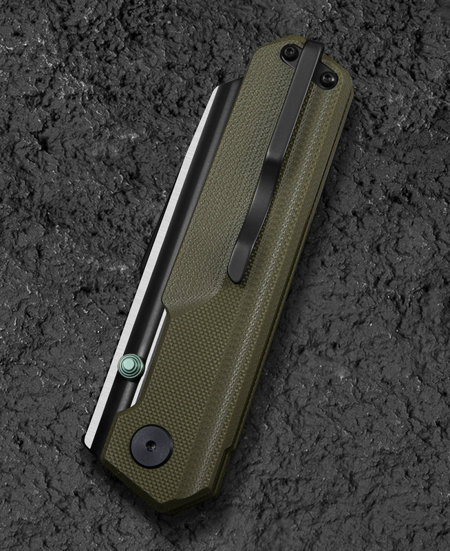 Bestech Tardis BG54C D2 Blade G10 Handle Liner Lock Folding Knife