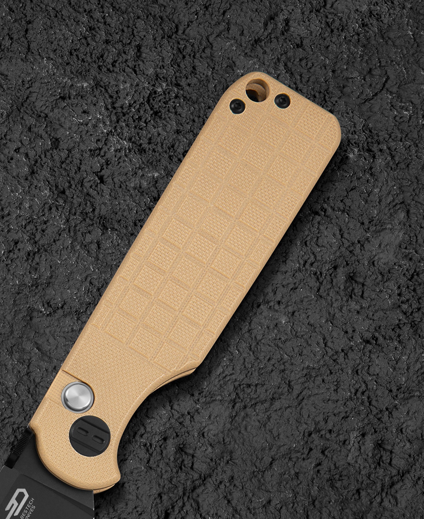 Bestech Glok BG55C 14C28N Blade G10 Handle Button Lock Folding Knife