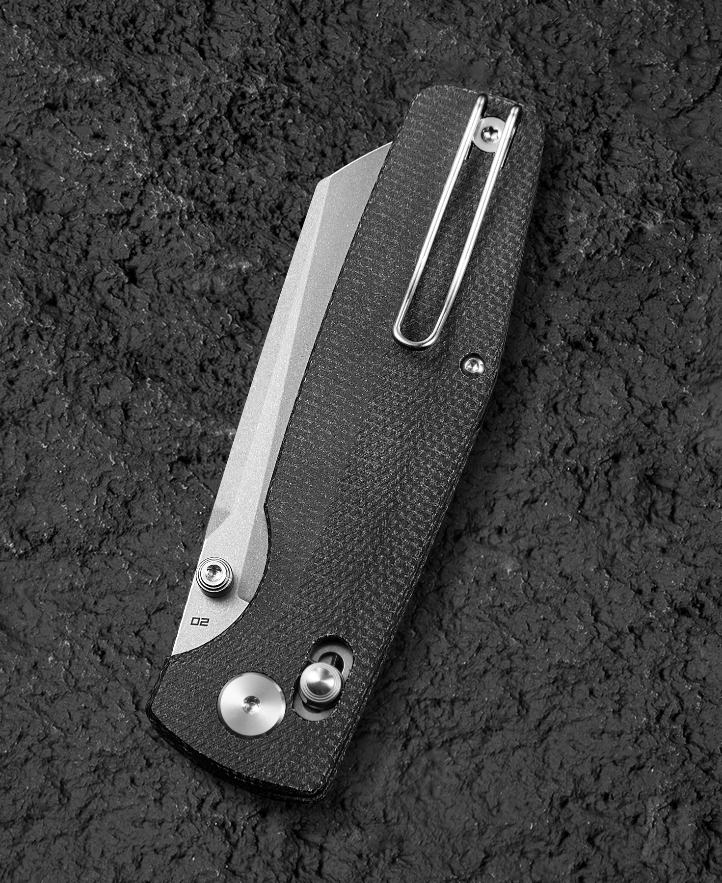 Bestech Slasher BG56A-1 D2 Blade Micarta Handle Crossbar Lock Folding Knife