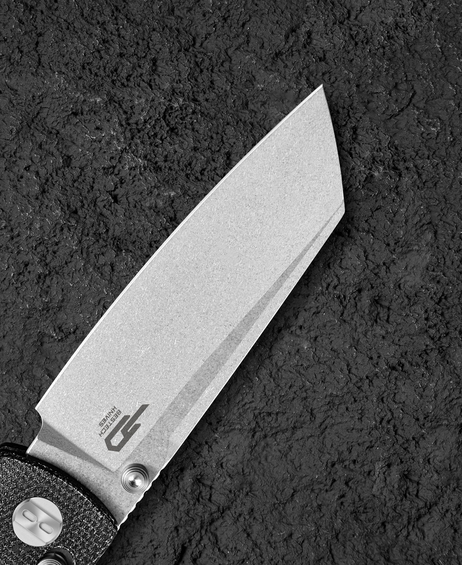Bestech Slasher BG56A-1 D2 Blade Micarta Handle Crossbar Lock Folding Knife
