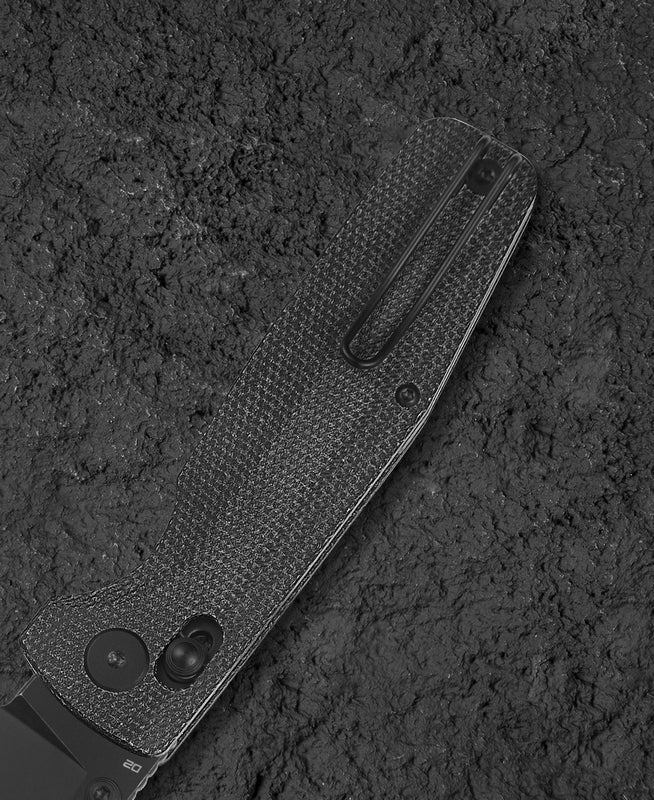 Bestech Slasher BG56A-2 D2 Blade Micarta Handle Crossbar Lock Folding Knife