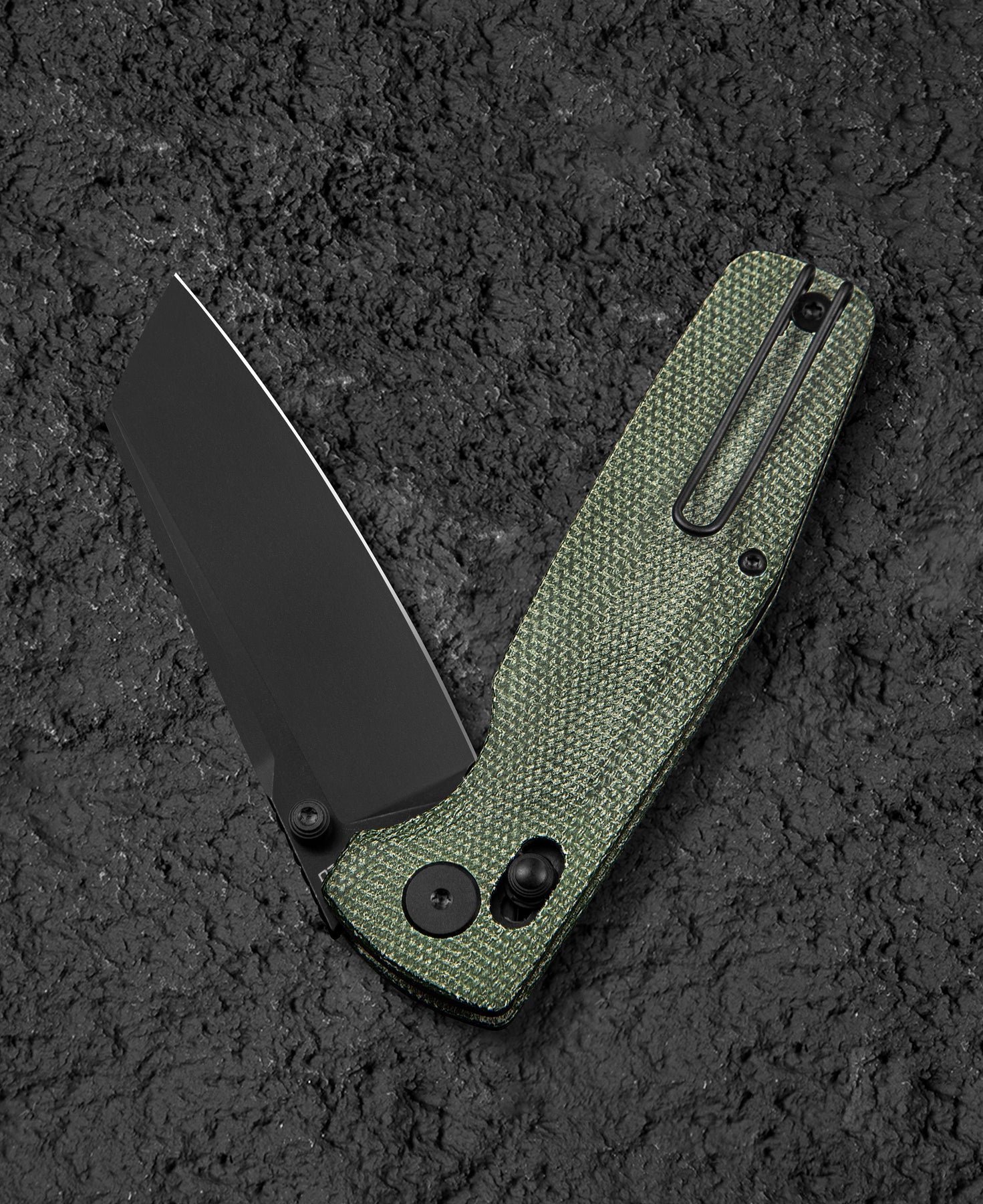 Bestech Slasher BG56B-2 D2 Blade Micarta Handle Crossbar Lock Folding Knife