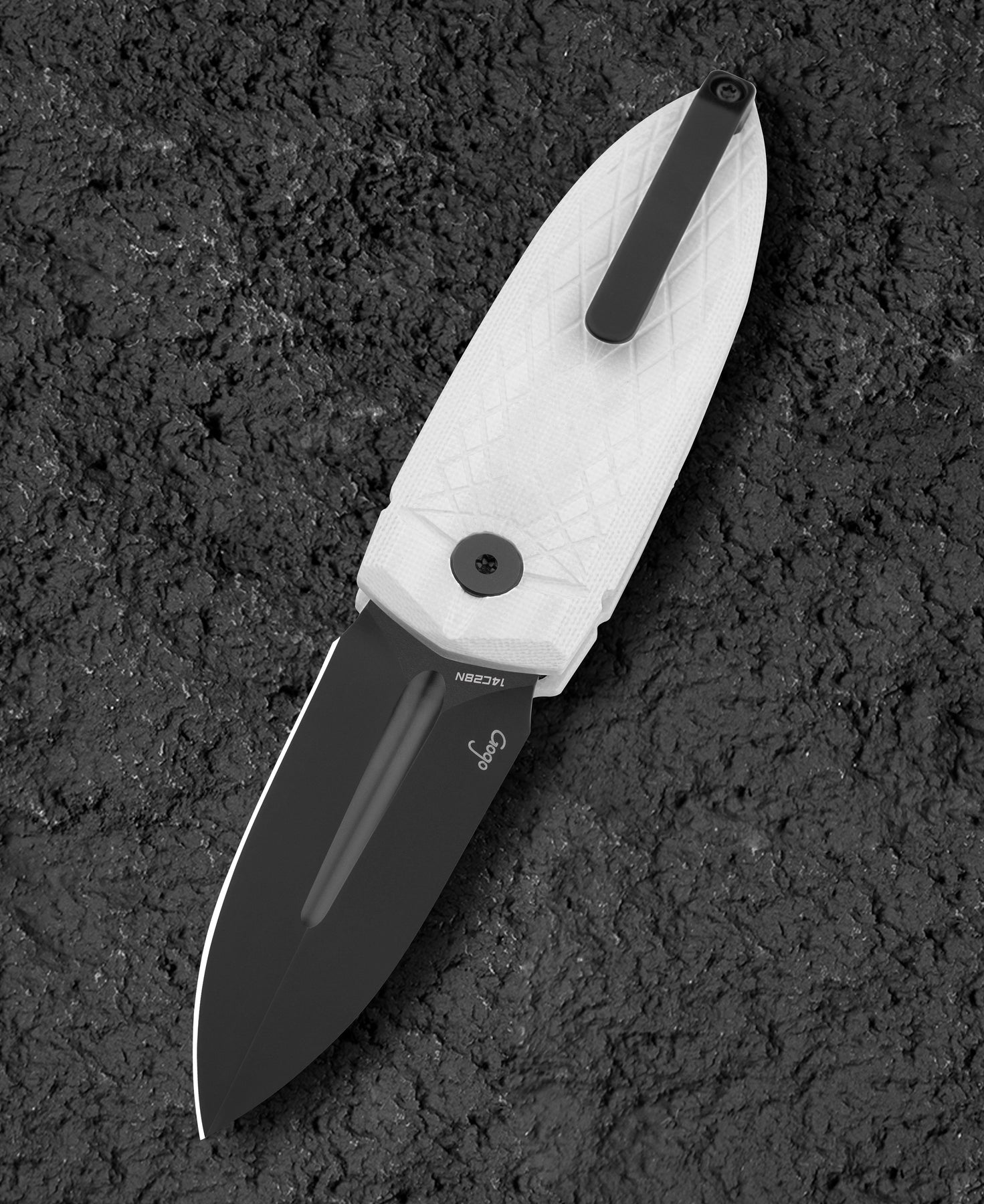 Bestech QUQU BG57A-5 14C28N Blade G10 Handle Folding Knife