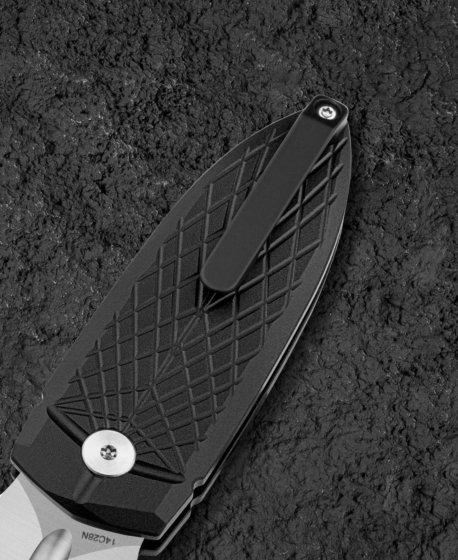 Bestech QUQU BG57B-1 14C28N Blade Aluminum Handle Folding Knife