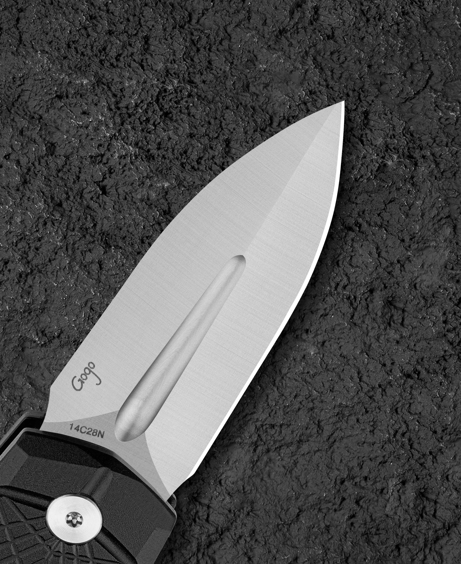 Bestech QUQU BG57B-1 14C28N Blade Aluminum Handle Folding Knife