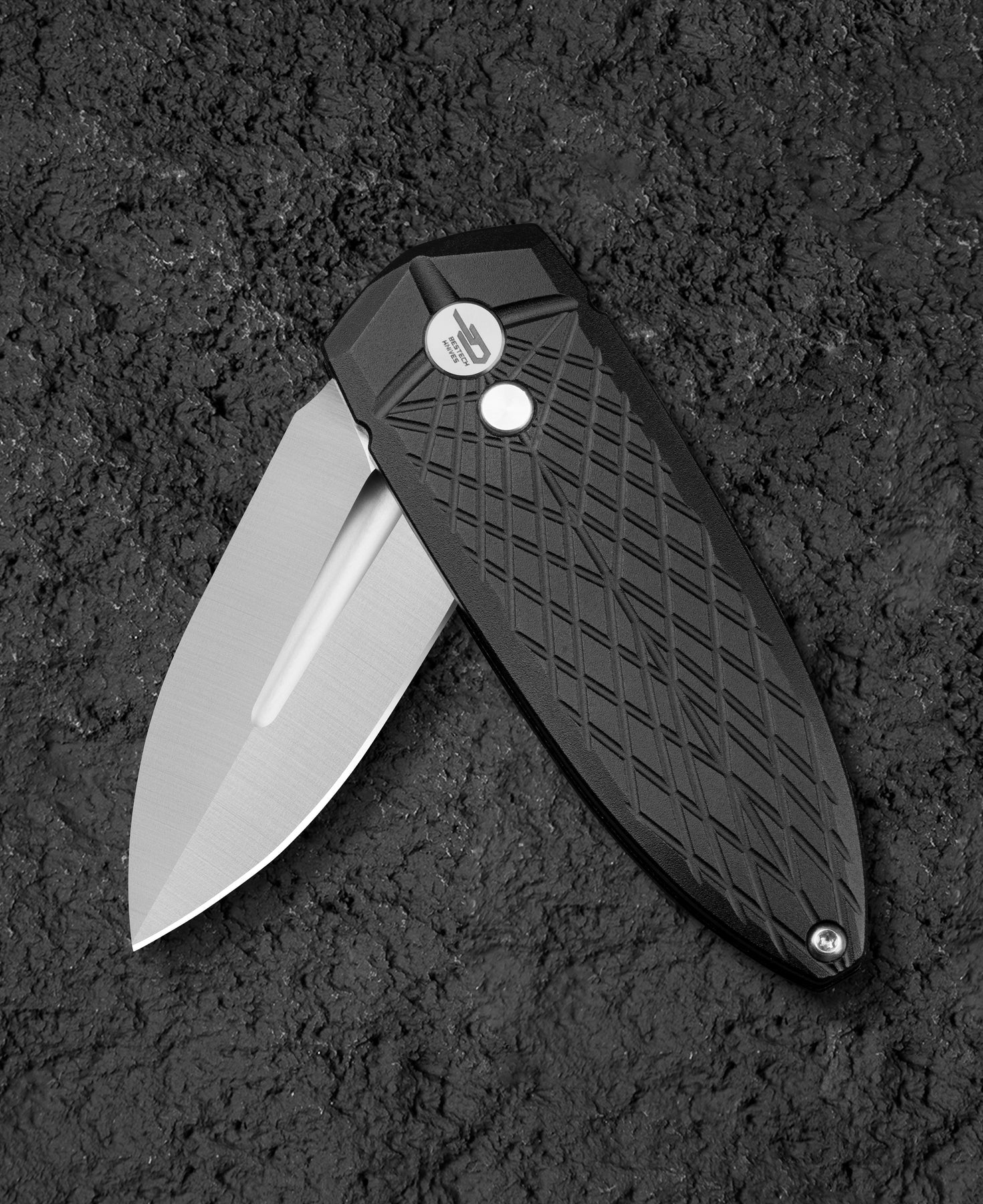 Bestech QUQU BG57B-1 14C28N Blade Aluminum Handle Folding Knife