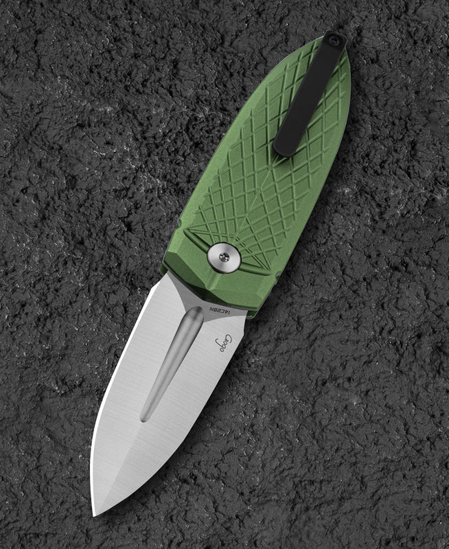 Bestech QUQU BG57B-2 14C28N Blade Aluminum Handle Folding Knife