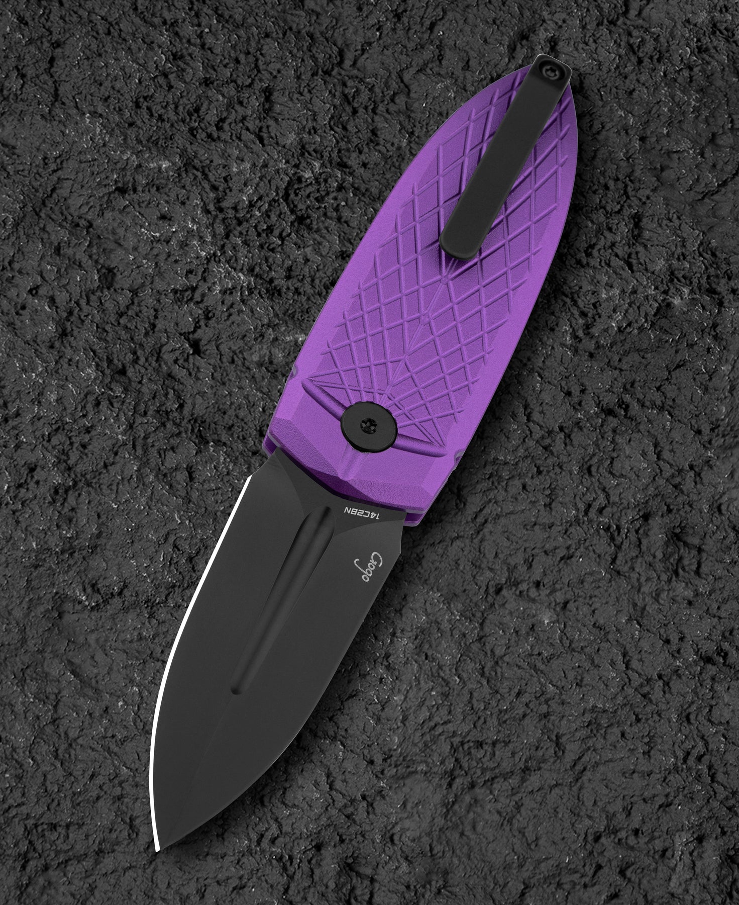 Bestech QUQU BG57B-5 14C28N Blade Aluminum Handle Folding Knife