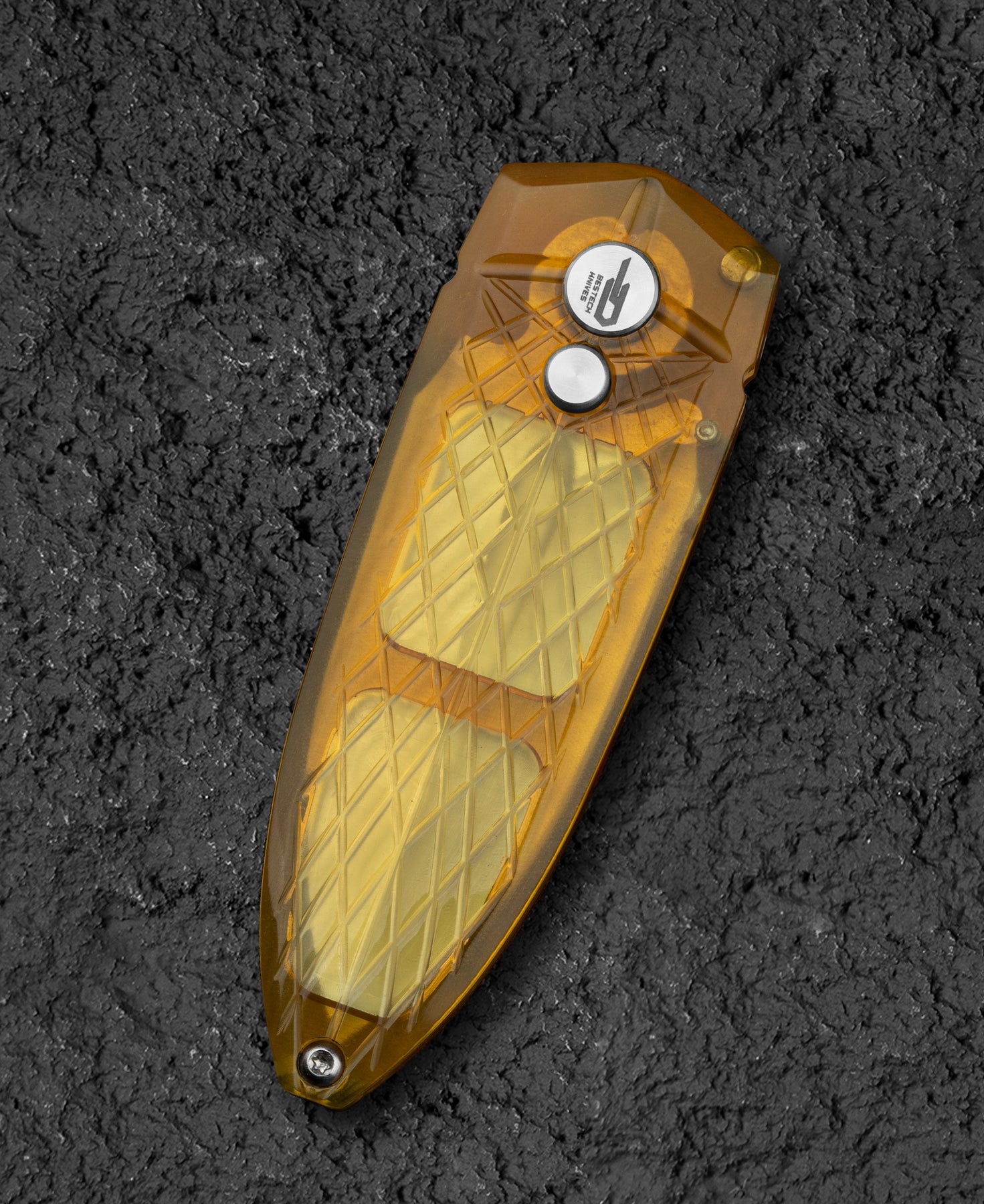 Bestech QUQU BG57D-1 14C28N Blade Ultem Handle Folding Knife