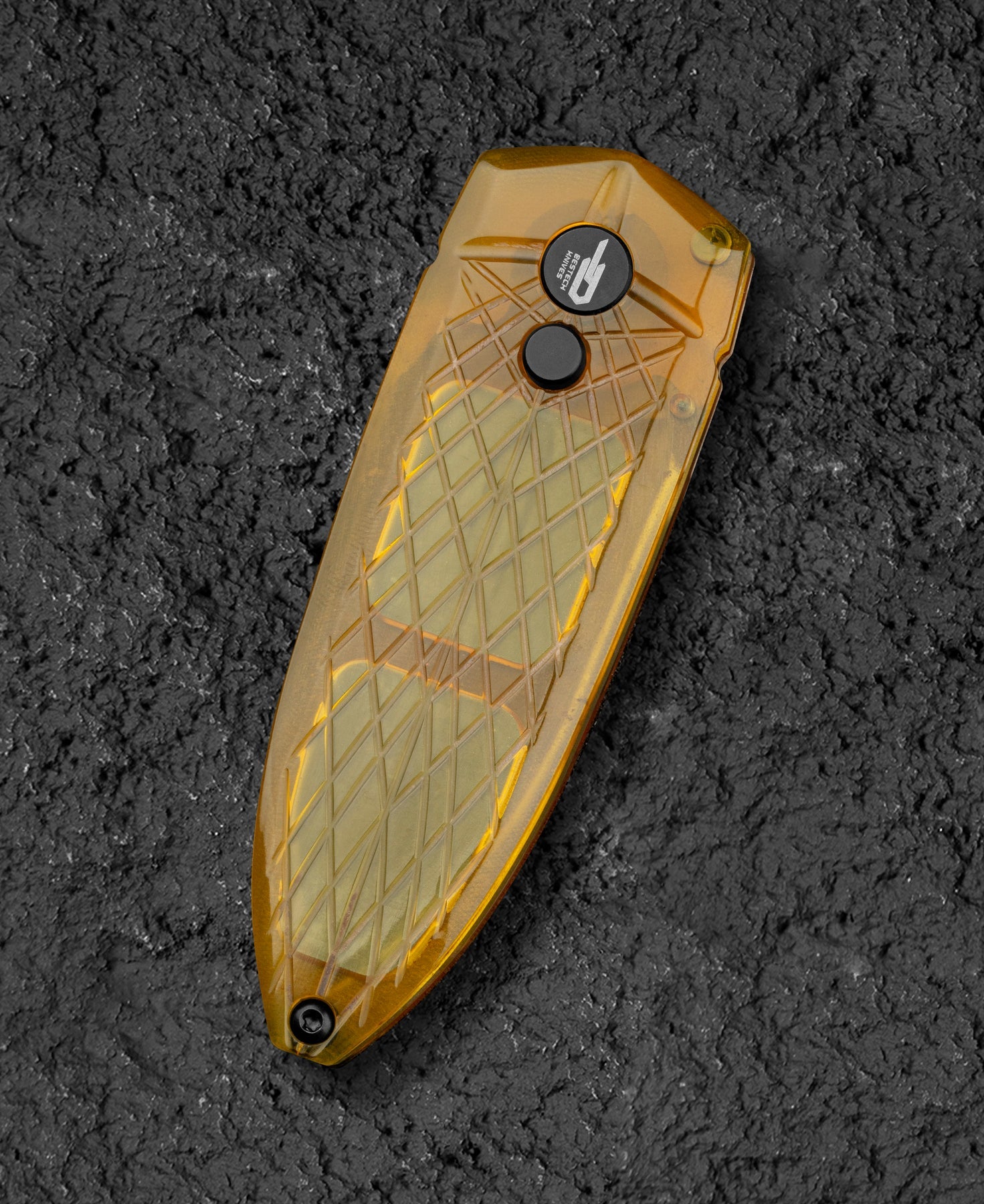 Bestech QUQU BG57D-2 14C28N Blade Ultem Handle Folding Knife