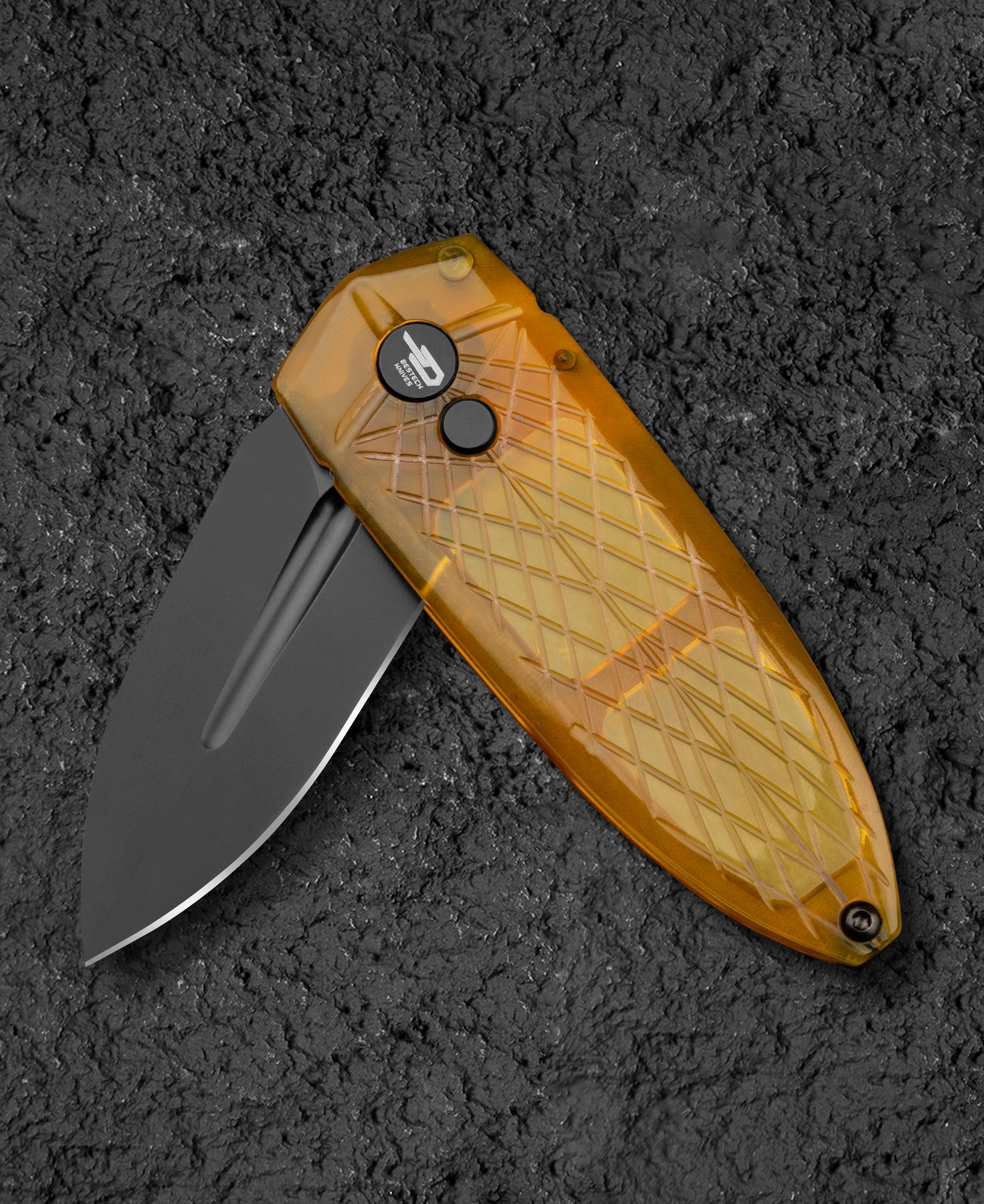 Bestech QUQU BG57D-2 14C28N Blade Ultem Handle Folding Knife