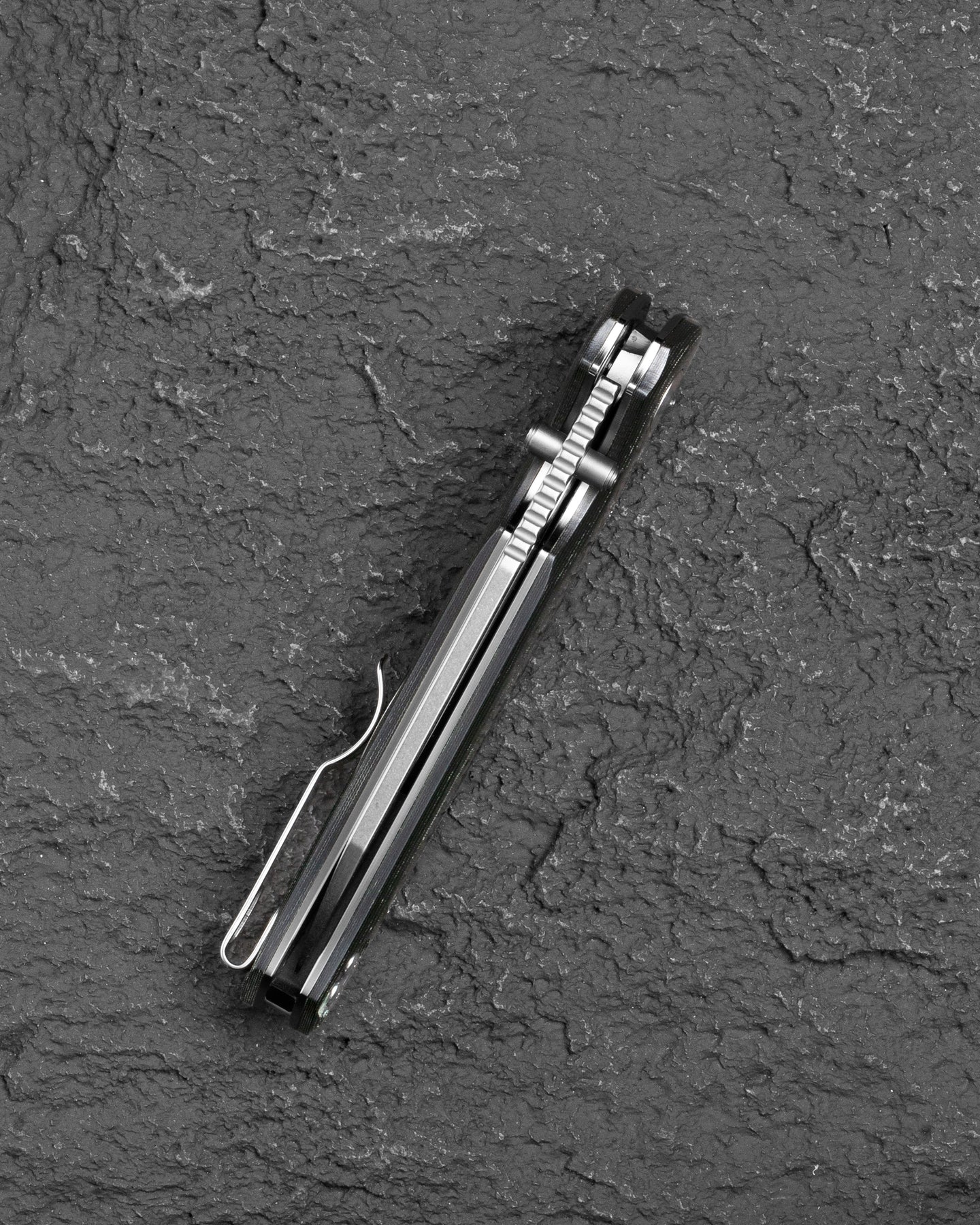 Bestech Snakebird BG58A 14C28N Blade Green Micarta Handle Button Lock Folding Knife