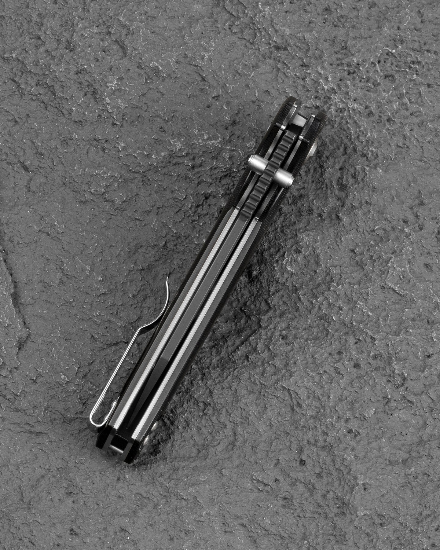 Bestech Snakebird BG58B 14C28N Blade Black Micarta Handle Button Lock Folding Knife