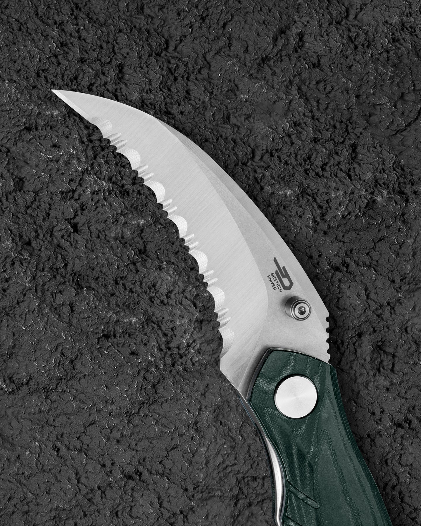 Bestech Mantidae BG60G 14C28N Blade Micarta Handle Liner Lock Folding Knife